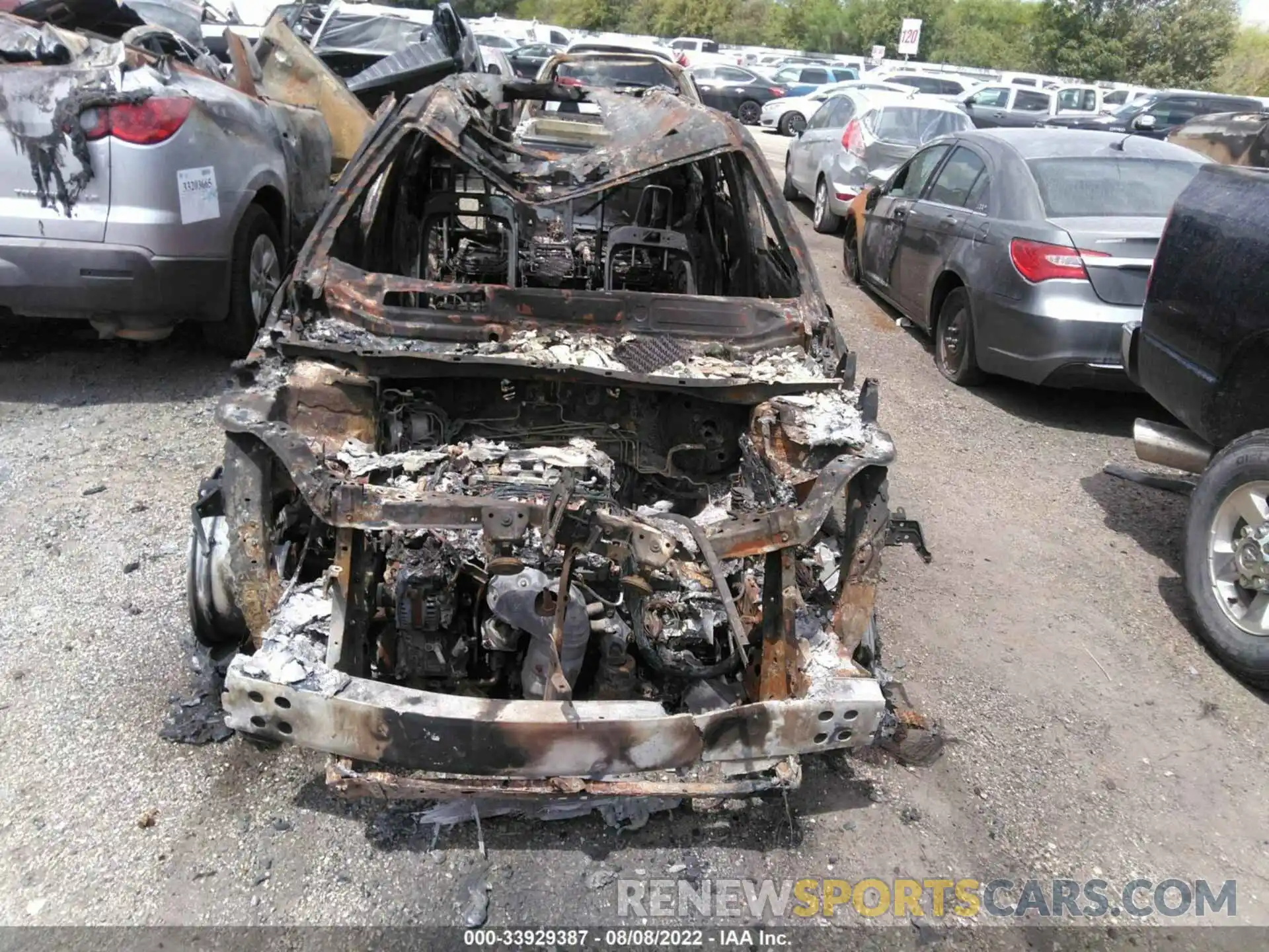 6 Photograph of a damaged car 5TDGZRAH0MS058870 TOYOTA HIGHLANDER 2021