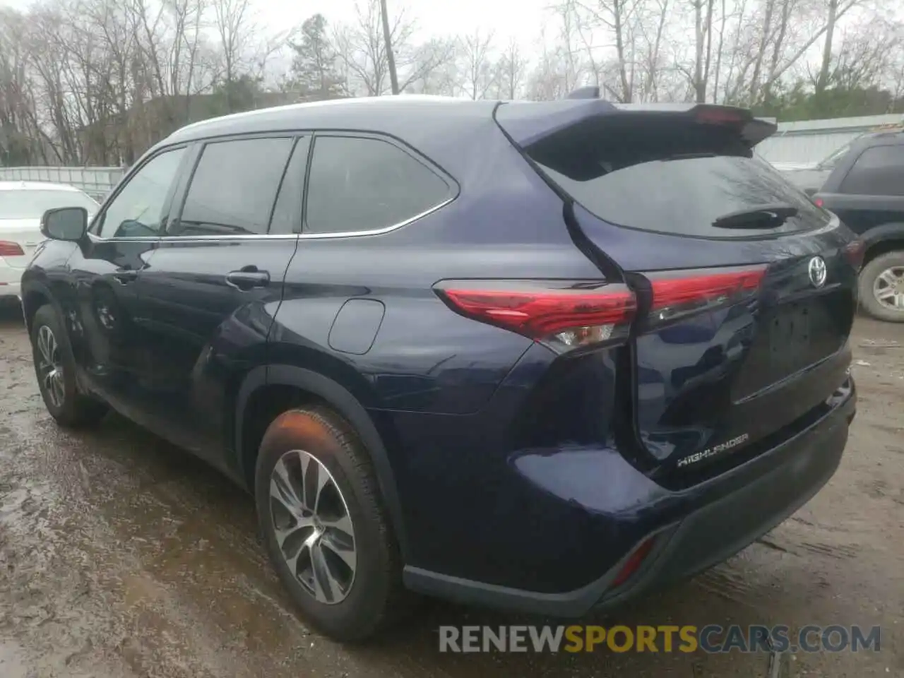 3 Photograph of a damaged car 5TDGZRAH0MS517119 TOYOTA HIGHLANDER 2021