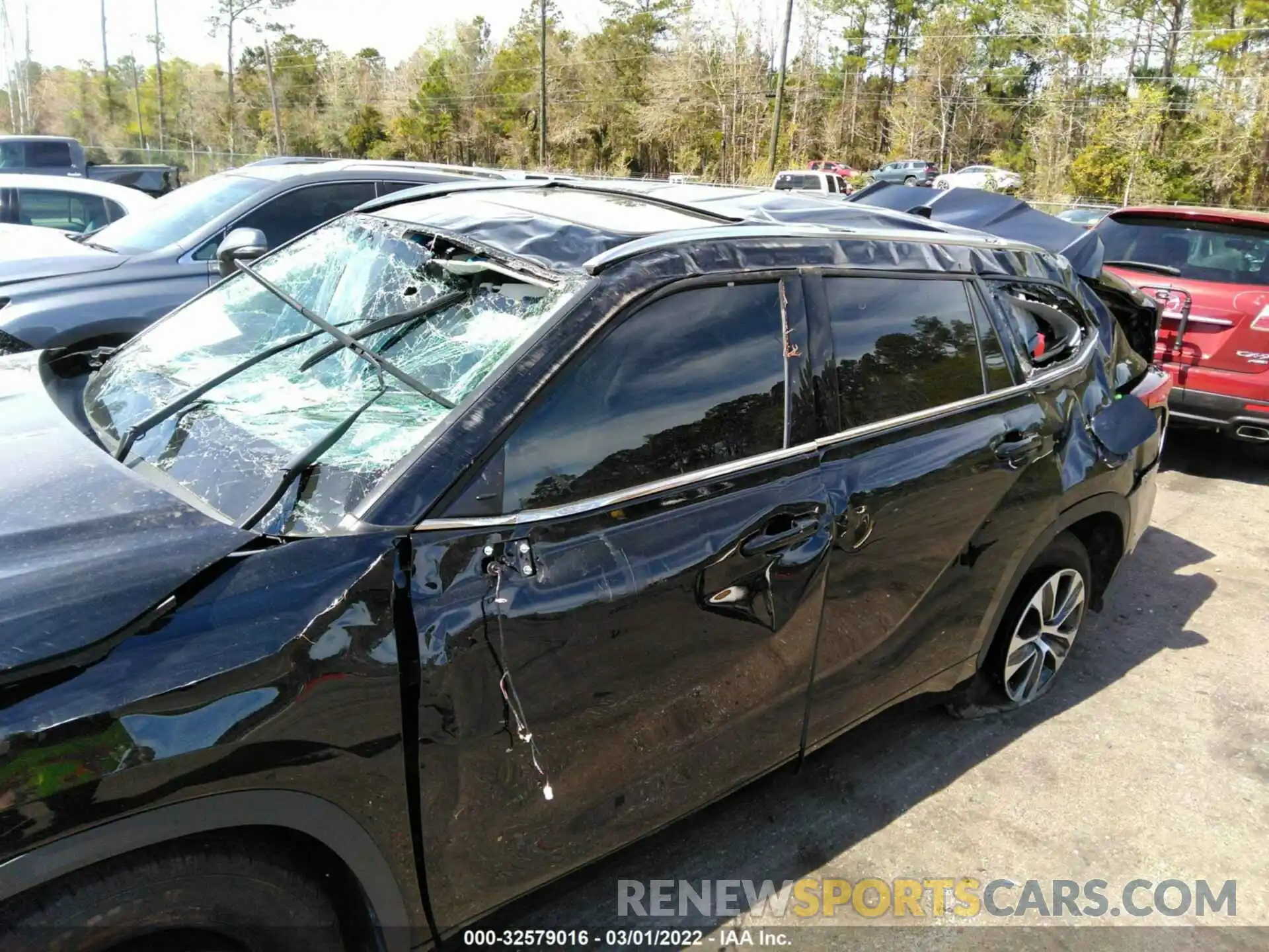 6 Photograph of a damaged car 5TDGZRAH1MS516626 TOYOTA HIGHLANDER 2021