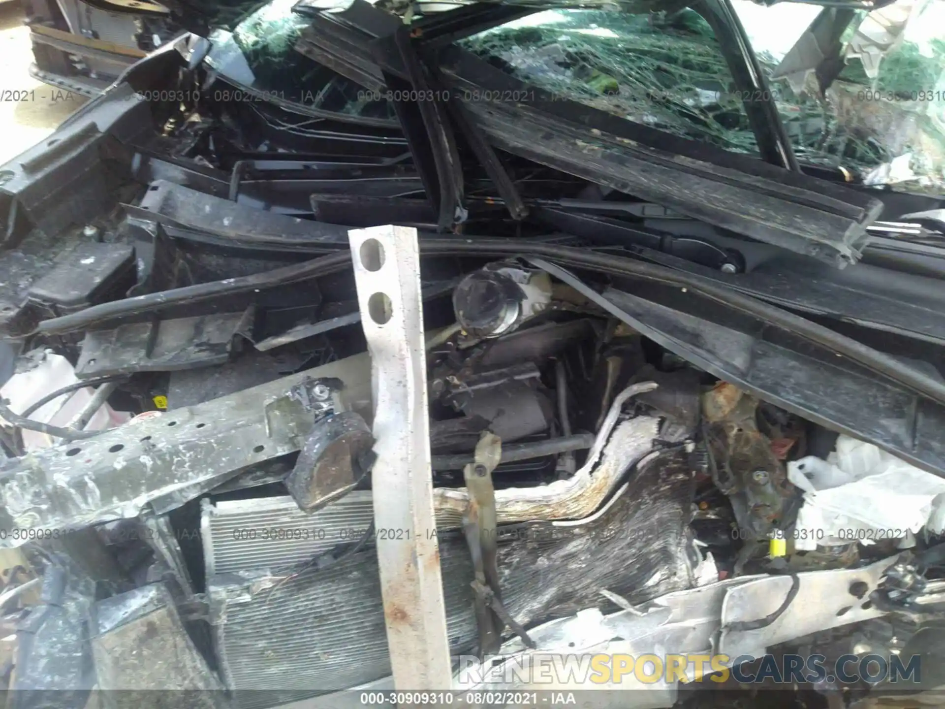 10 Фотография поврежденного автомобиля 5TDGZRAH1MS523723 TOYOTA HIGHLANDER 2021