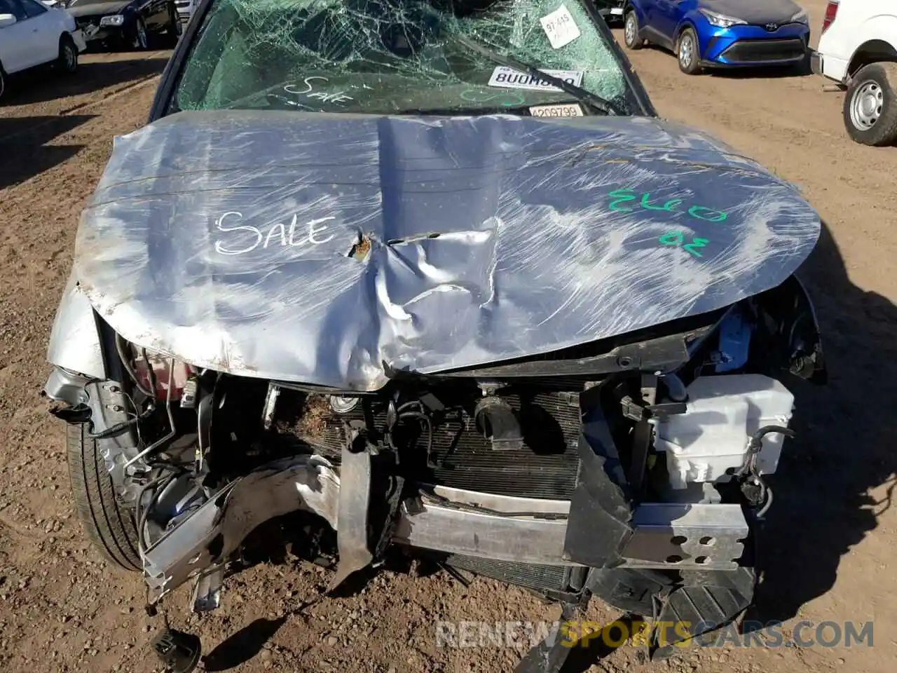 7 Photograph of a damaged car 5TDGZRAH2MS051368 TOYOTA HIGHLANDER 2021