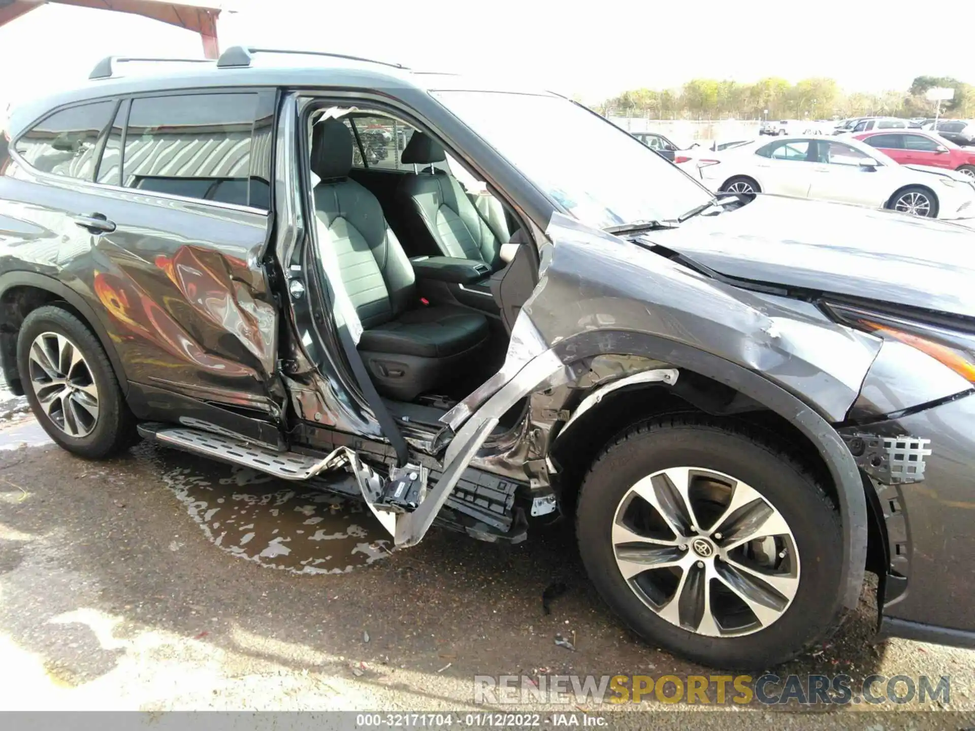 6 Photograph of a damaged car 5TDGZRAH2MS076139 TOYOTA HIGHLANDER 2021