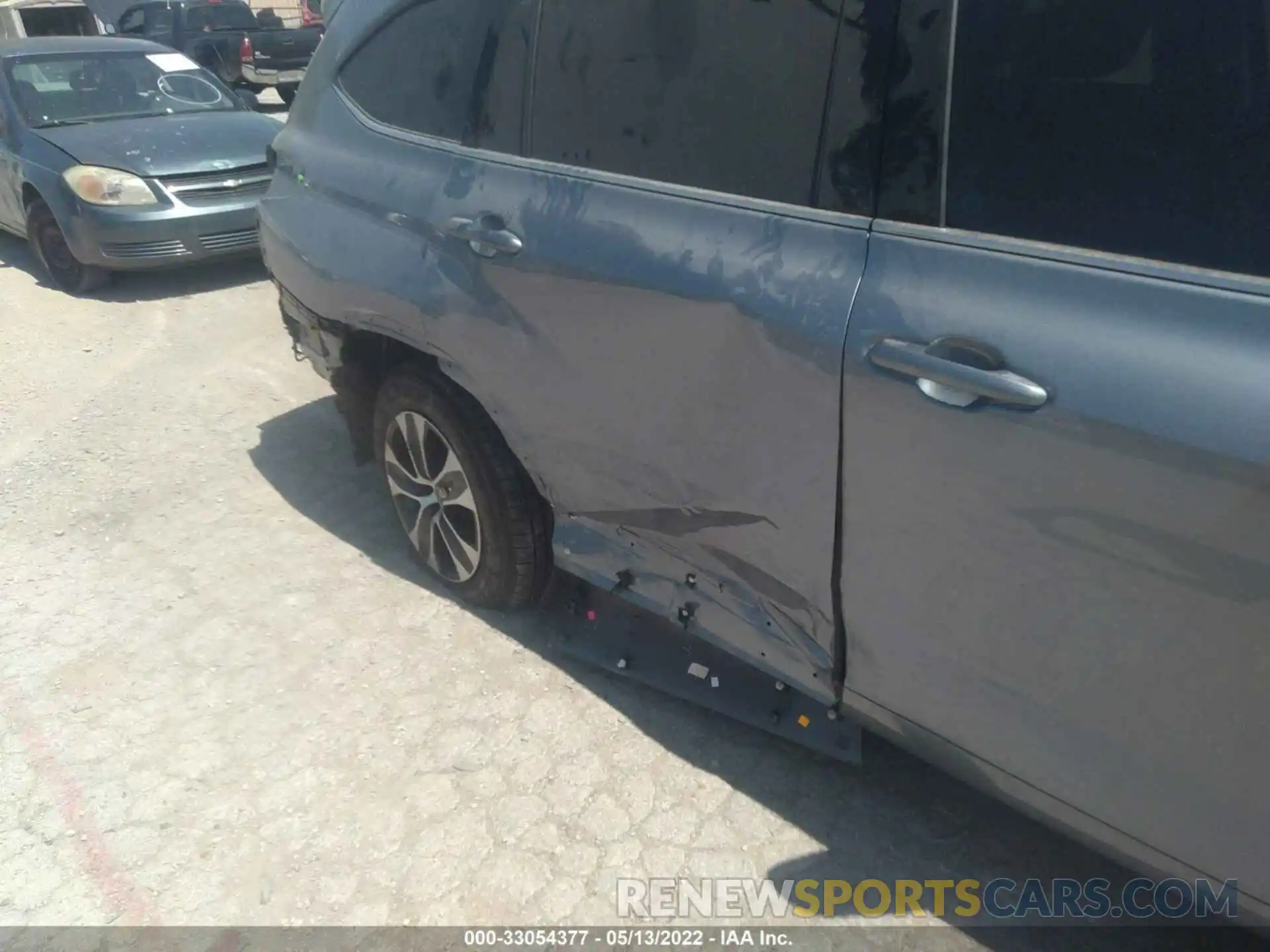 6 Photograph of a damaged car 5TDGZRAH3MS050603 TOYOTA HIGHLANDER 2021