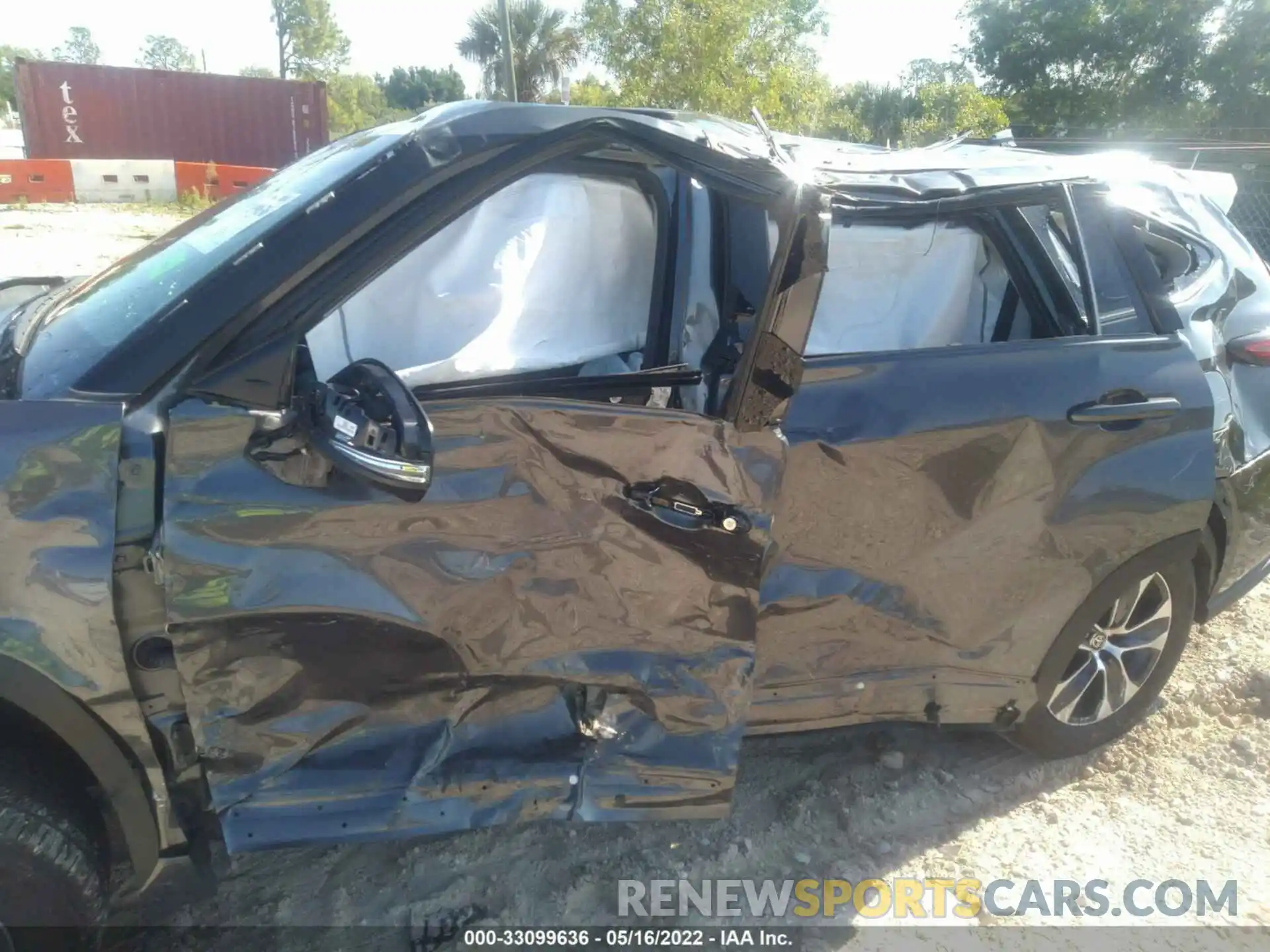 6 Photograph of a damaged car 5TDGZRAH3MS056899 TOYOTA HIGHLANDER 2021