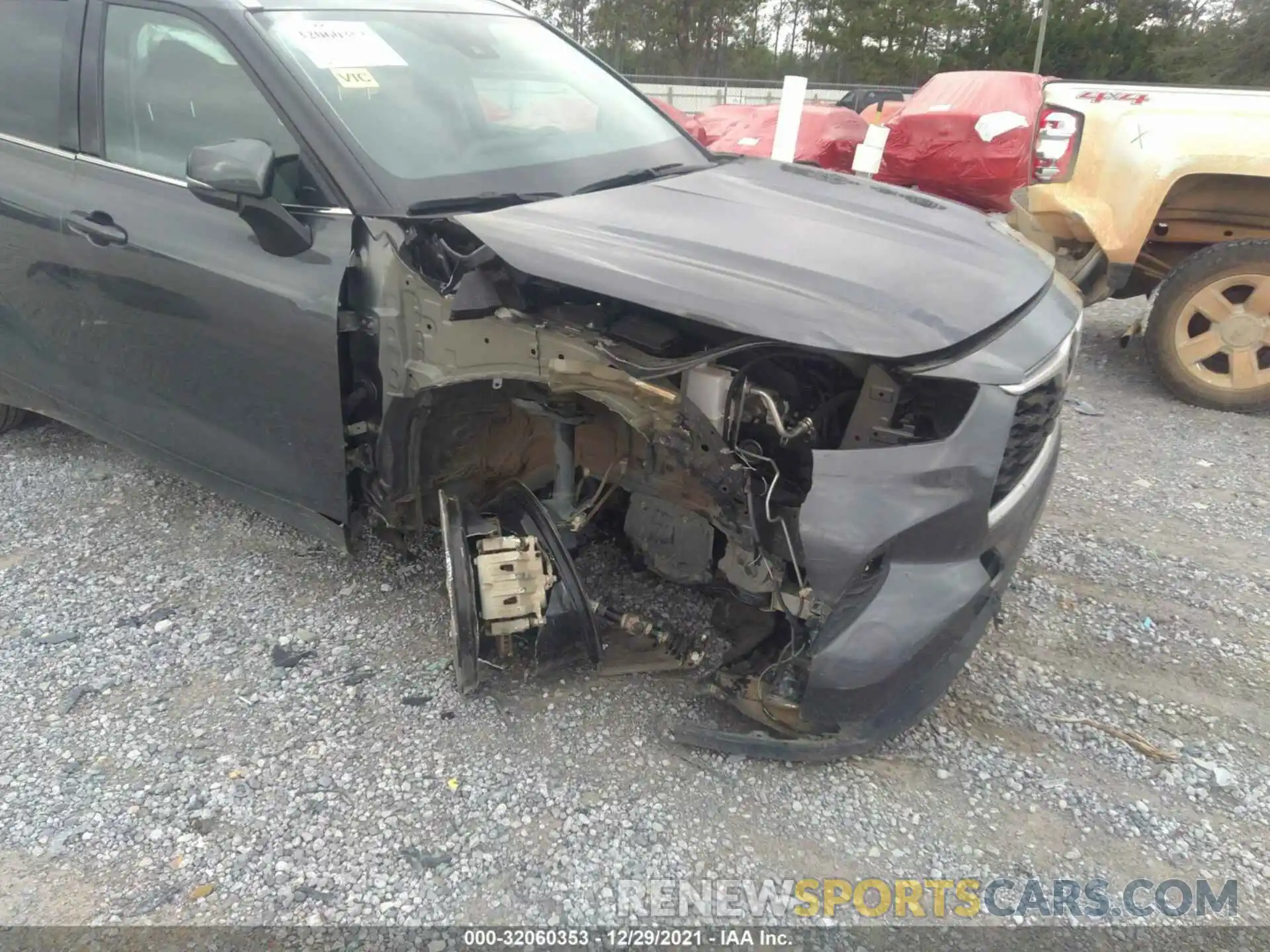 6 Photograph of a damaged car 5TDGZRAH4MS533145 TOYOTA HIGHLANDER 2021