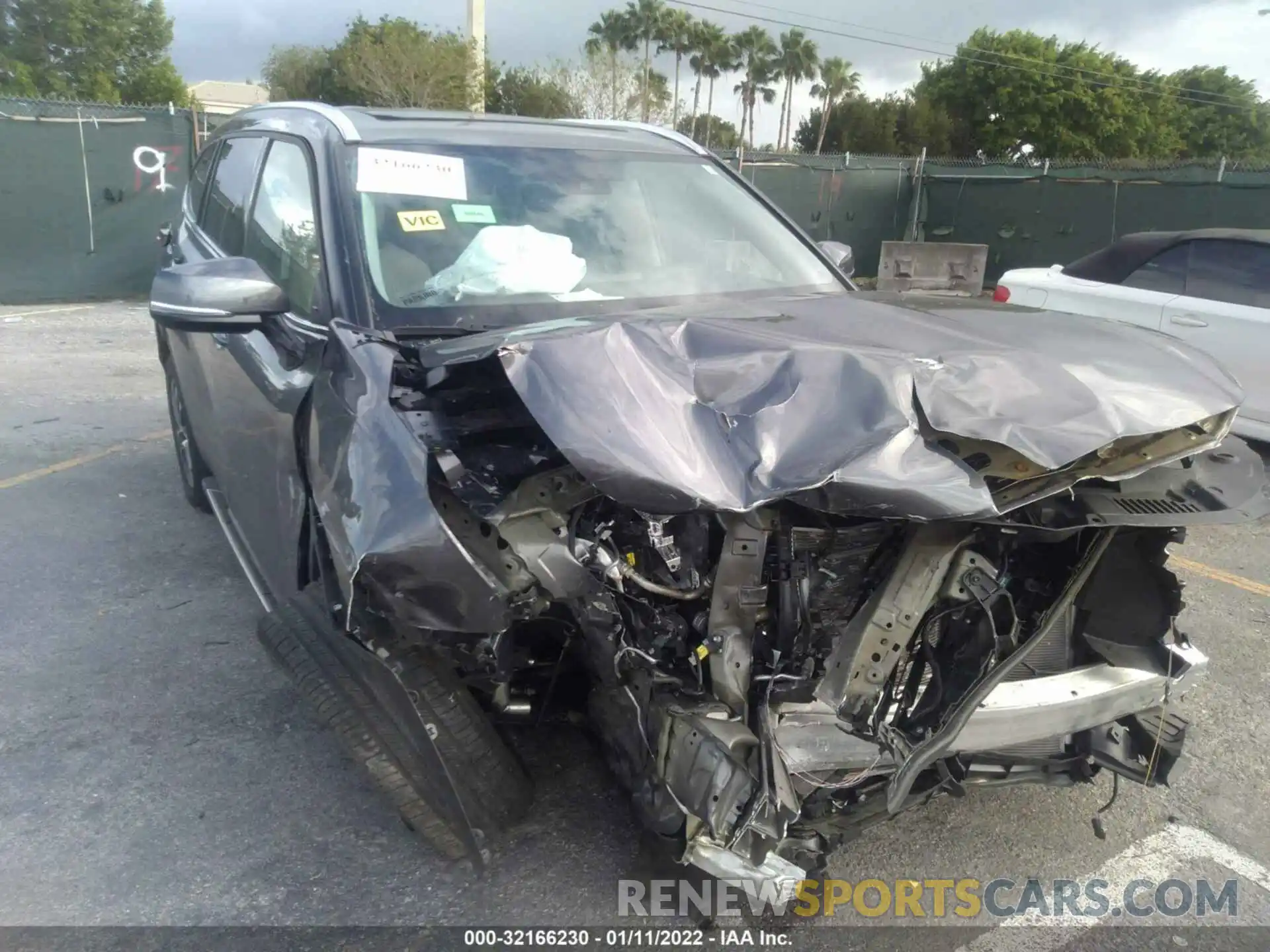 6 Photograph of a damaged car 5TDGZRAH6MS532157 TOYOTA HIGHLANDER 2021