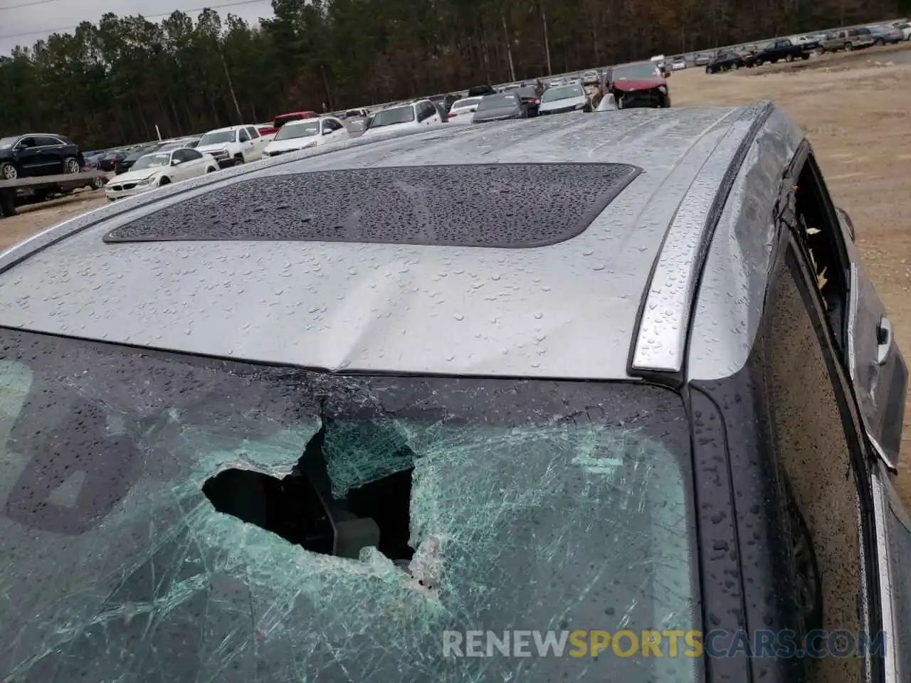 9 Photograph of a damaged car 5TDGZRAH7MS034288 TOYOTA HIGHLANDER 2021