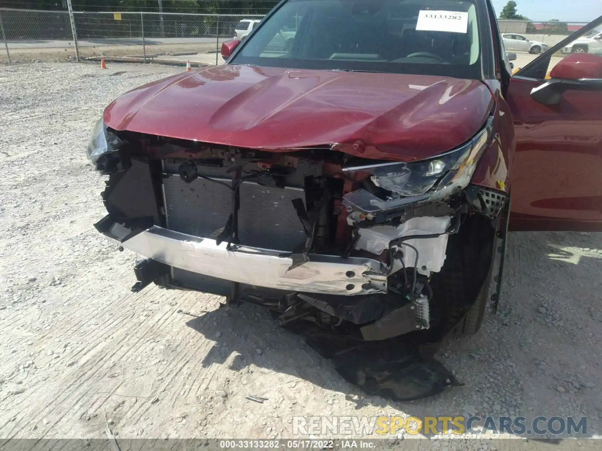 6 Photograph of a damaged car 5TDGZRAH7MS076444 TOYOTA HIGHLANDER 2021