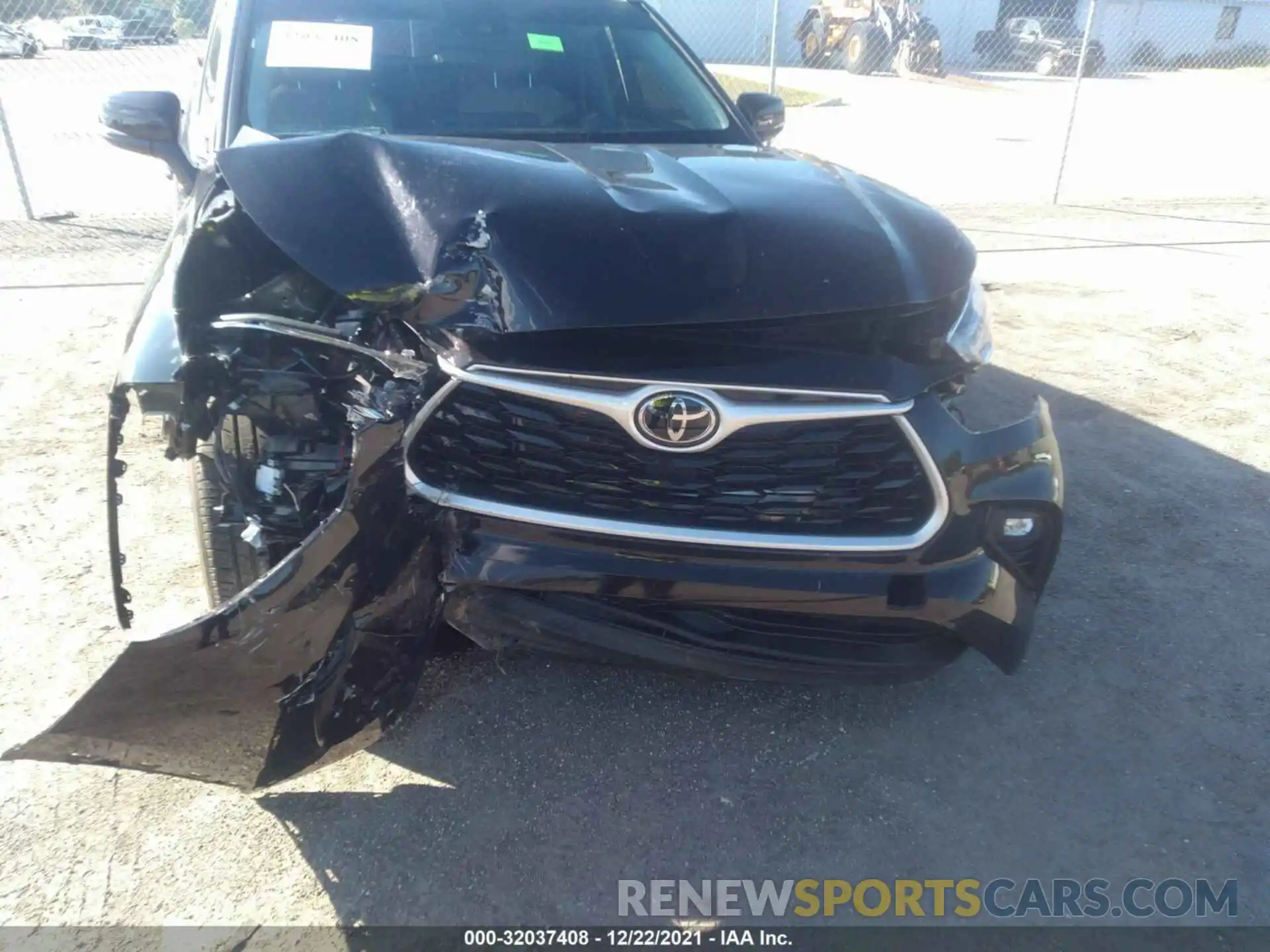 6 Photograph of a damaged car 5TDGZRAH7MS084527 TOYOTA HIGHLANDER 2021