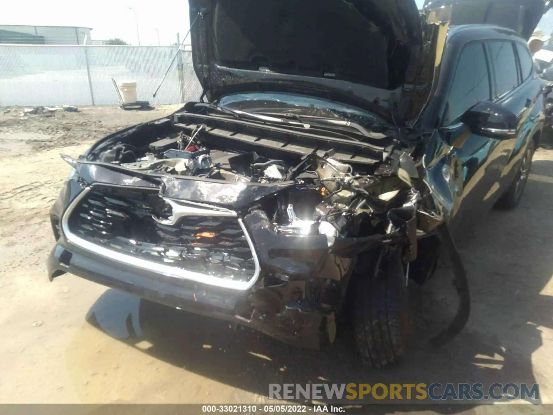 6 Photograph of a damaged car 5TDGZRAH8MS041220 TOYOTA HIGHLANDER 2021