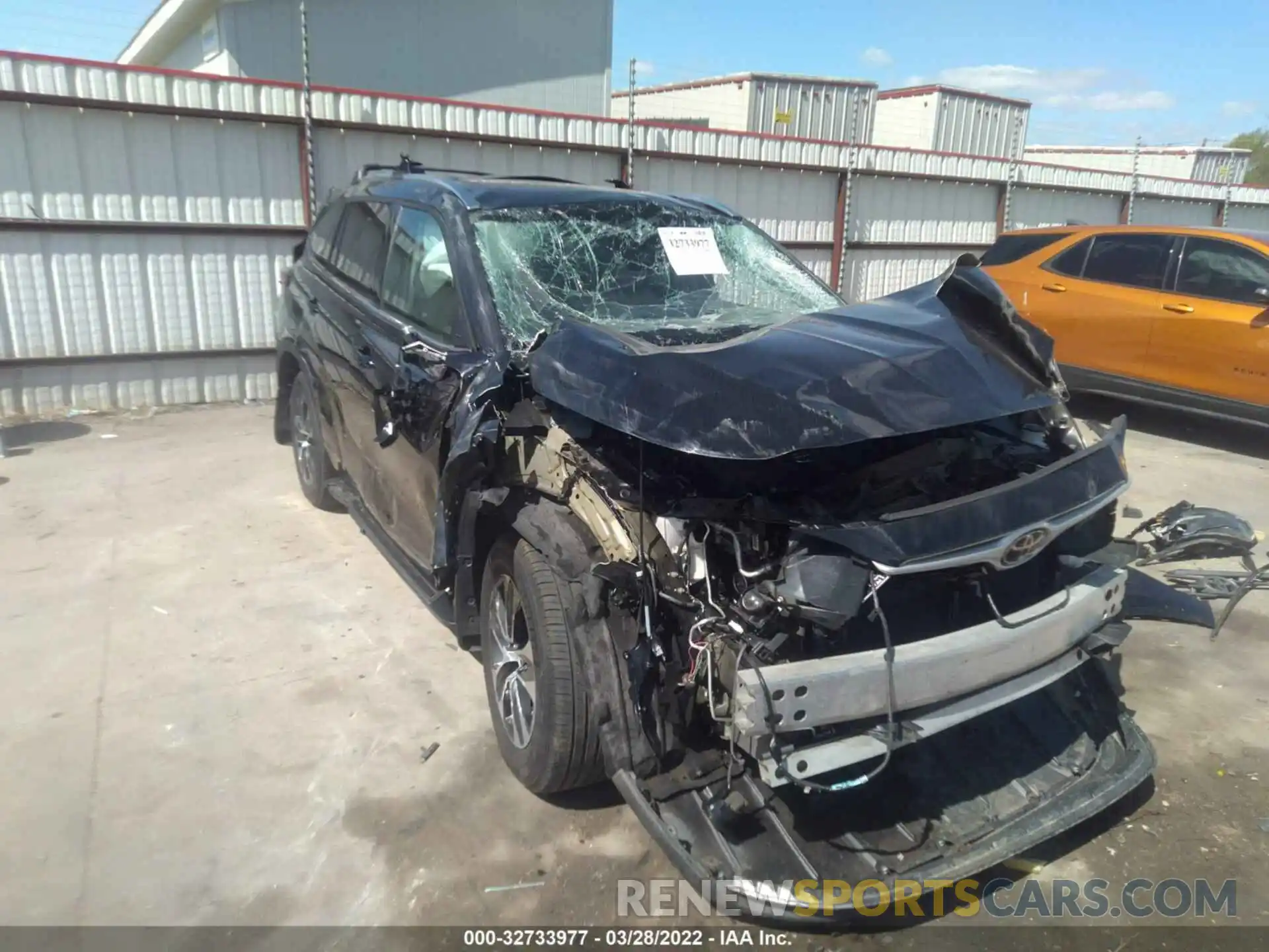 6 Фотография поврежденного автомобиля 5TDGZRAH8MS057028 TOYOTA HIGHLANDER 2021