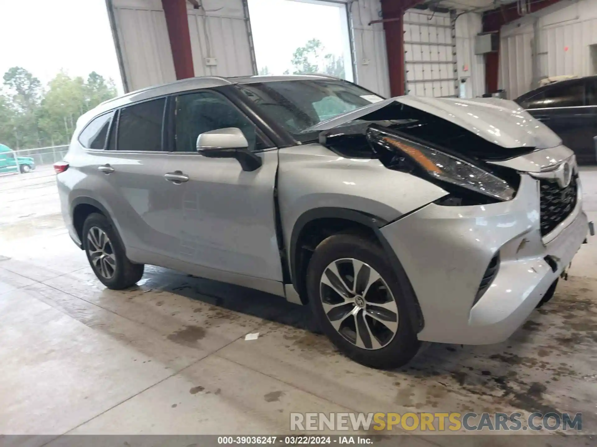 13 Photograph of a damaged car 5TDGZRAH8MS516476 TOYOTA HIGHLANDER 2021