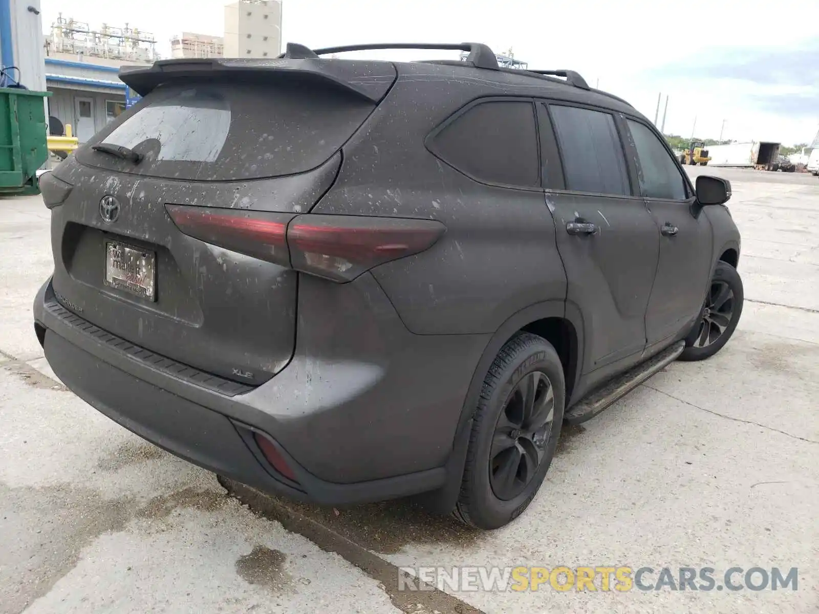 4 Photograph of a damaged car 5TDGZRAH9MS080415 TOYOTA HIGHLANDER 2021