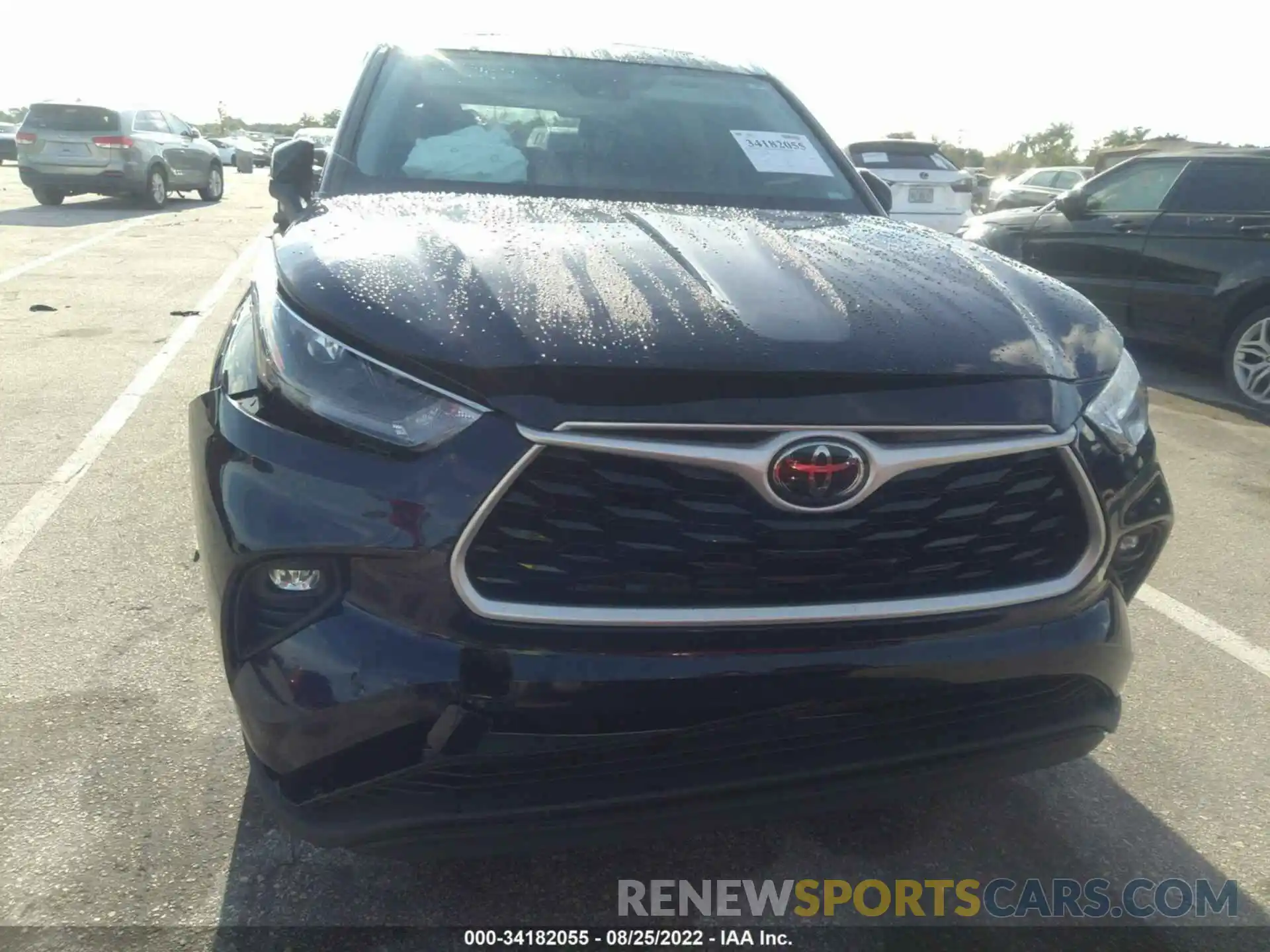 6 Photograph of a damaged car 5TDGZRAHXMS038528 TOYOTA HIGHLANDER 2021