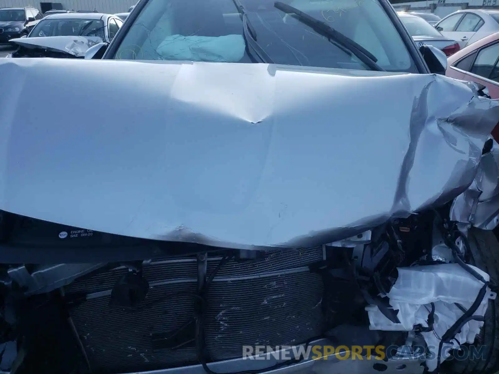 7 Photograph of a damaged car 5TDGZRBH0MS538292 TOYOTA HIGHLANDER 2021