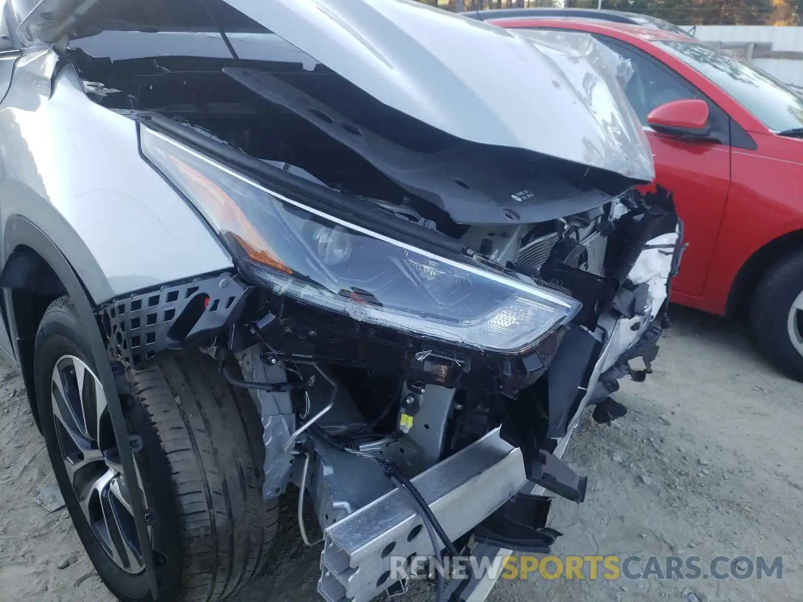 9 Photograph of a damaged car 5TDGZRBH0MS538292 TOYOTA HIGHLANDER 2021