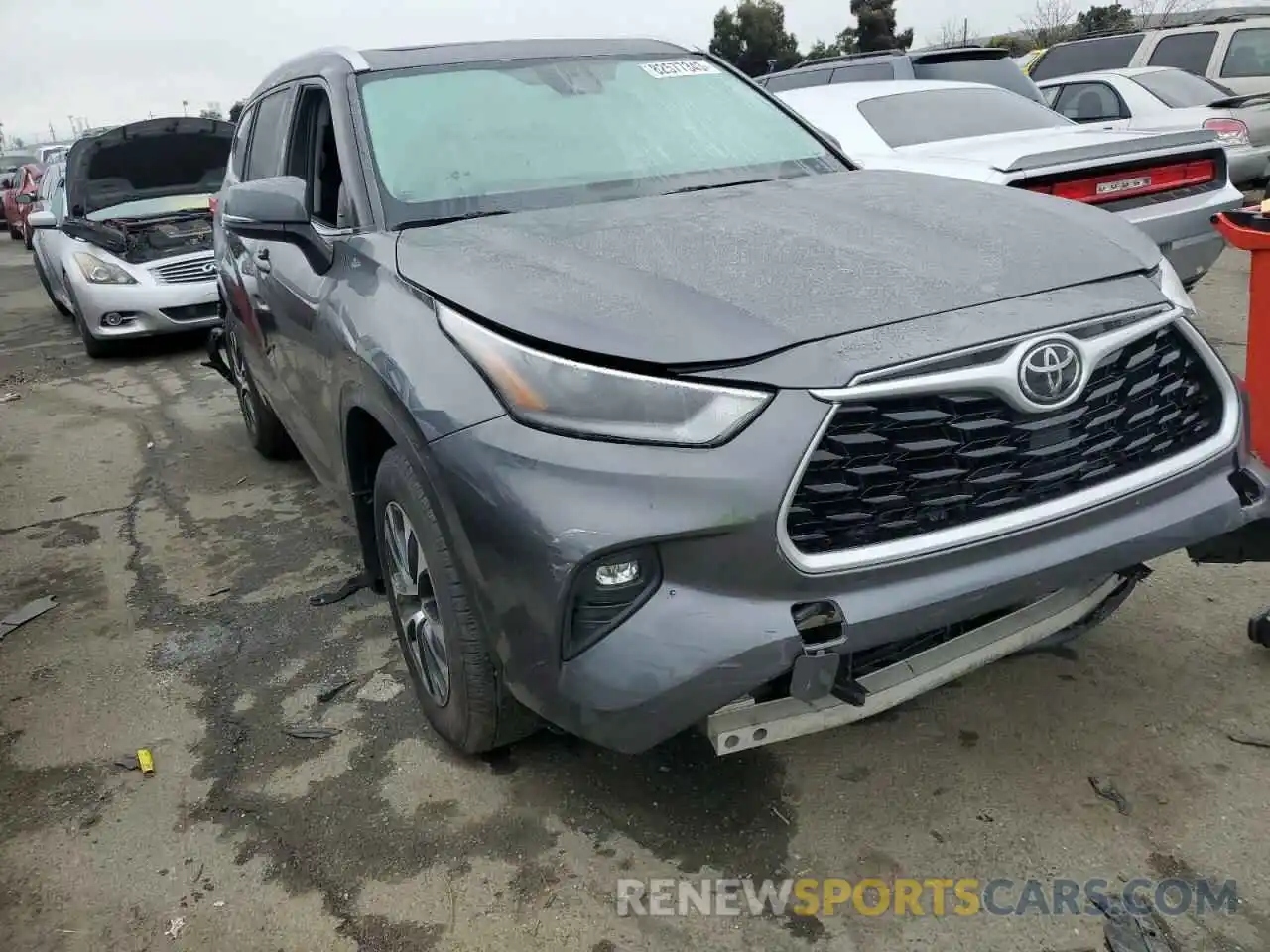 4 Photograph of a damaged car 5TDGZRBH1MS066068 TOYOTA HIGHLANDER 2021