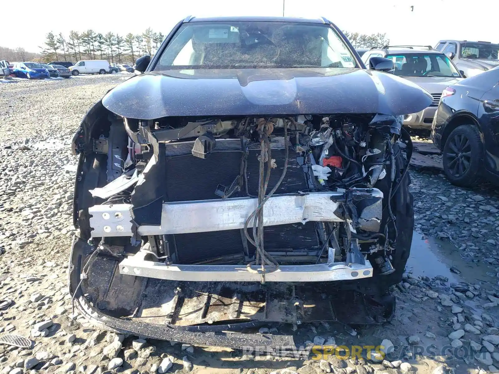 9 Photograph of a damaged car 5TDGZRBH1MS068435 TOYOTA HIGHLANDER 2021