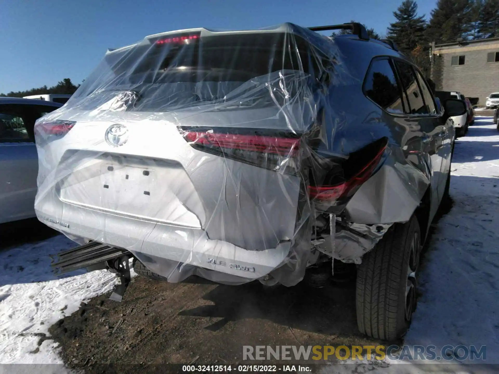 6 Photograph of a damaged car 5TDGZRBH1MS071660 TOYOTA HIGHLANDER 2021