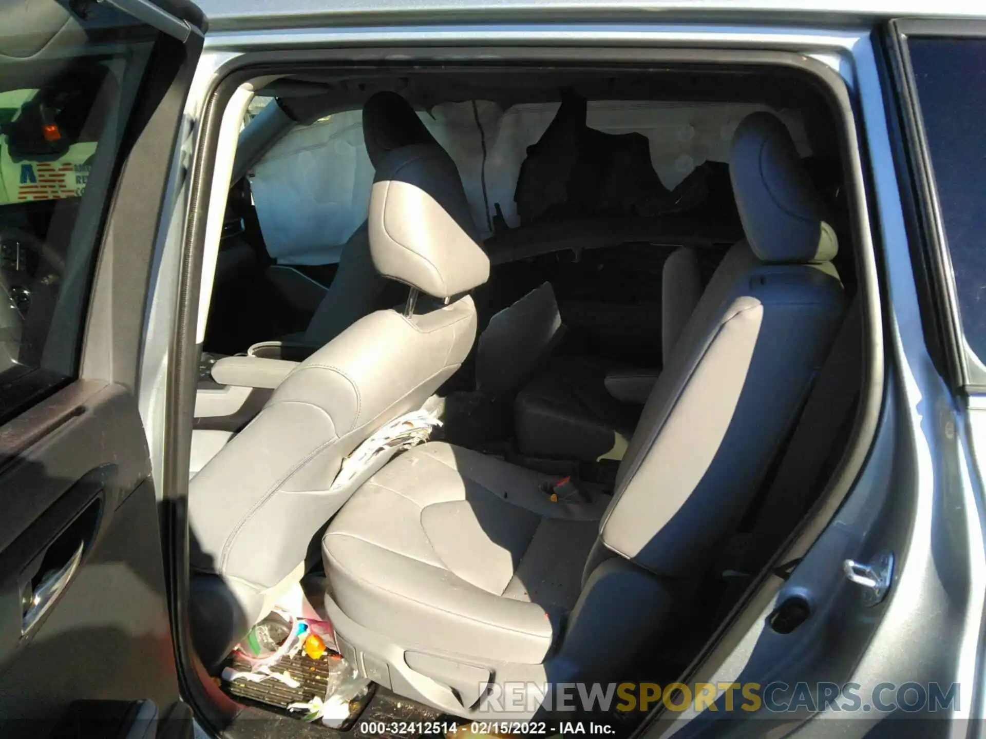 8 Фотография поврежденного автомобиля 5TDGZRBH1MS071660 TOYOTA HIGHLANDER 2021