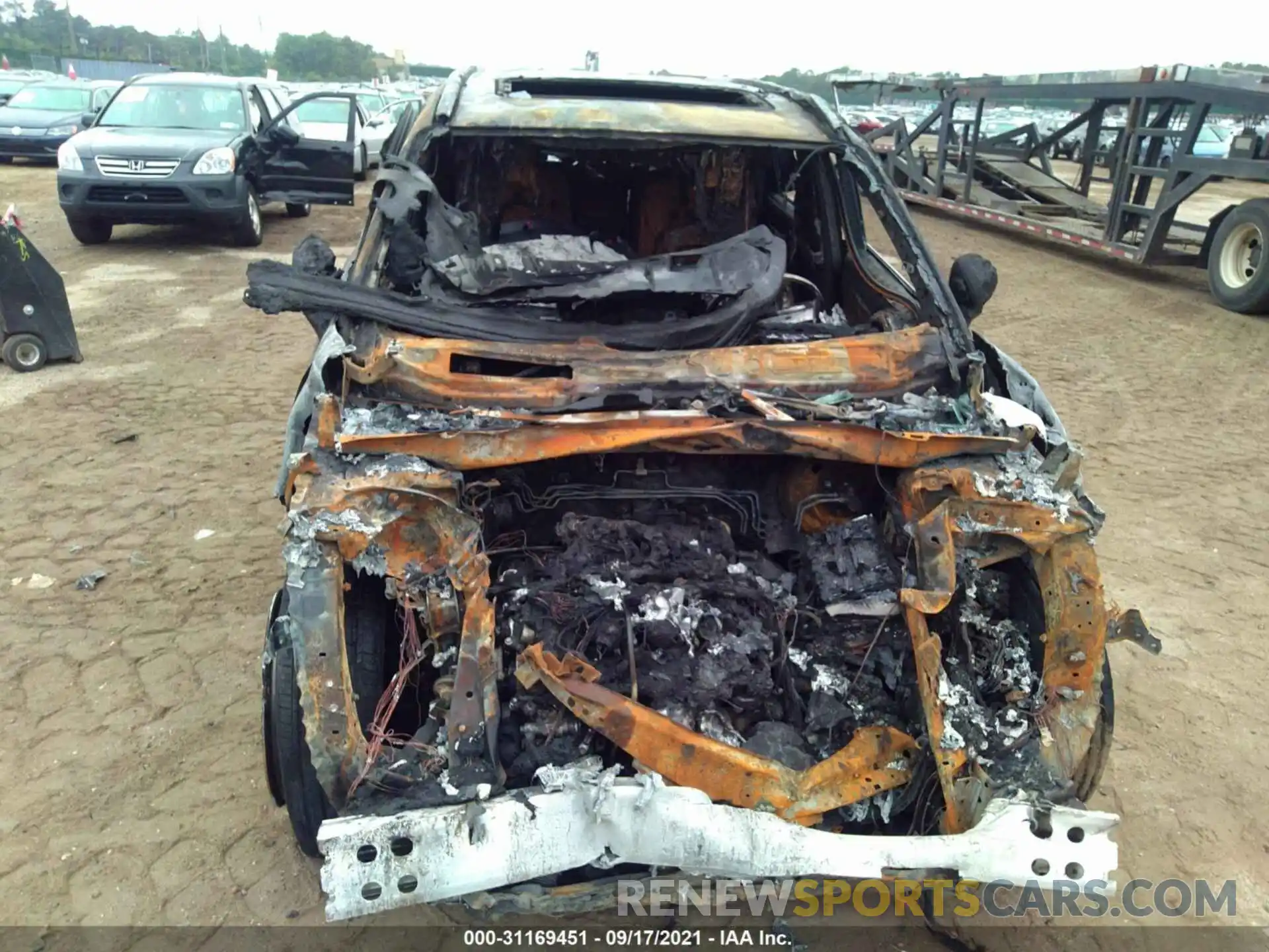 6 Photograph of a damaged car 5TDGZRBH1MS123630 TOYOTA HIGHLANDER 2021