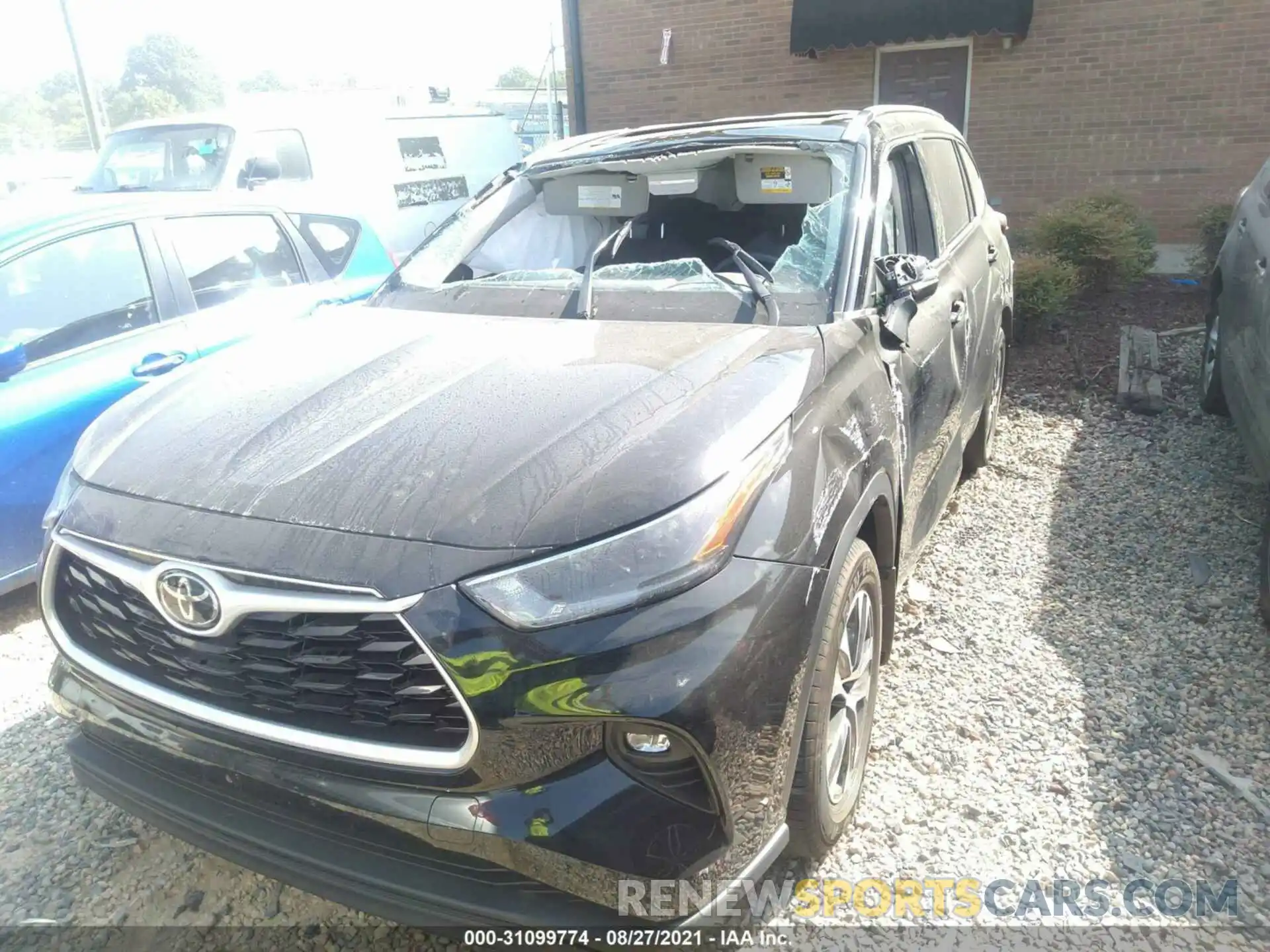 6 Photograph of a damaged car 5TDGZRBH1MS531884 TOYOTA HIGHLANDER 2021