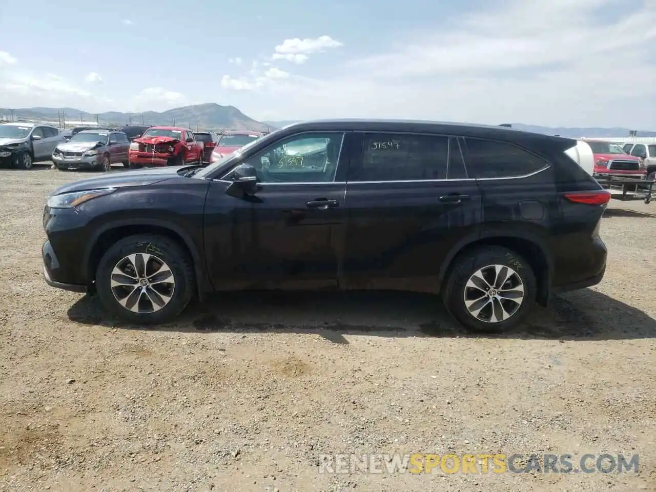 10 Photograph of a damaged car 5TDGZRBH2MS064877 TOYOTA HIGHLANDER 2021