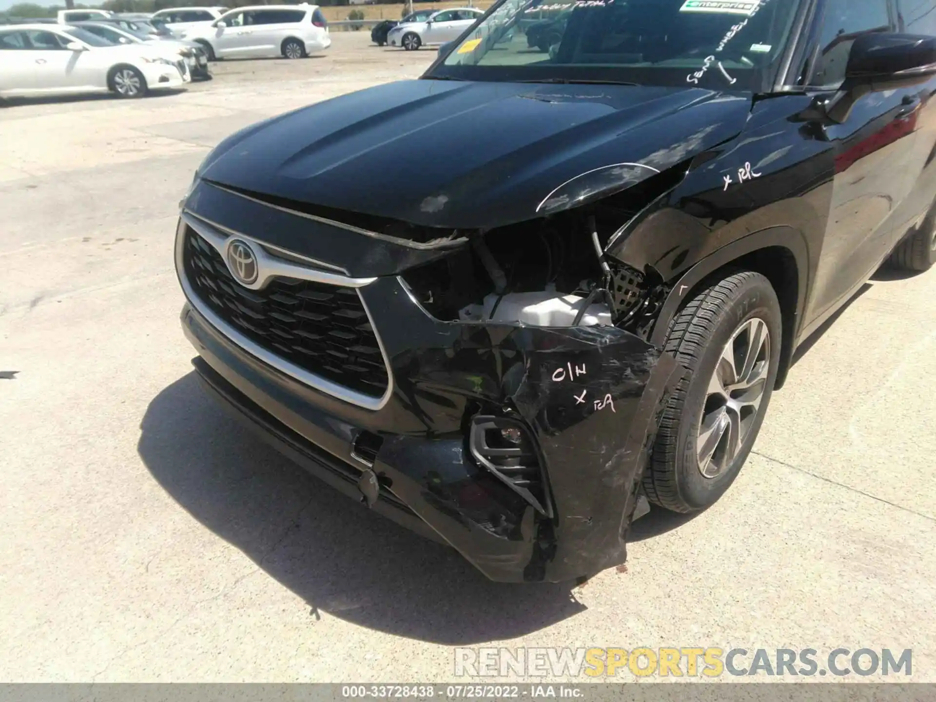 6 Photograph of a damaged car 5TDGZRBH2MS526175 TOYOTA HIGHLANDER 2021