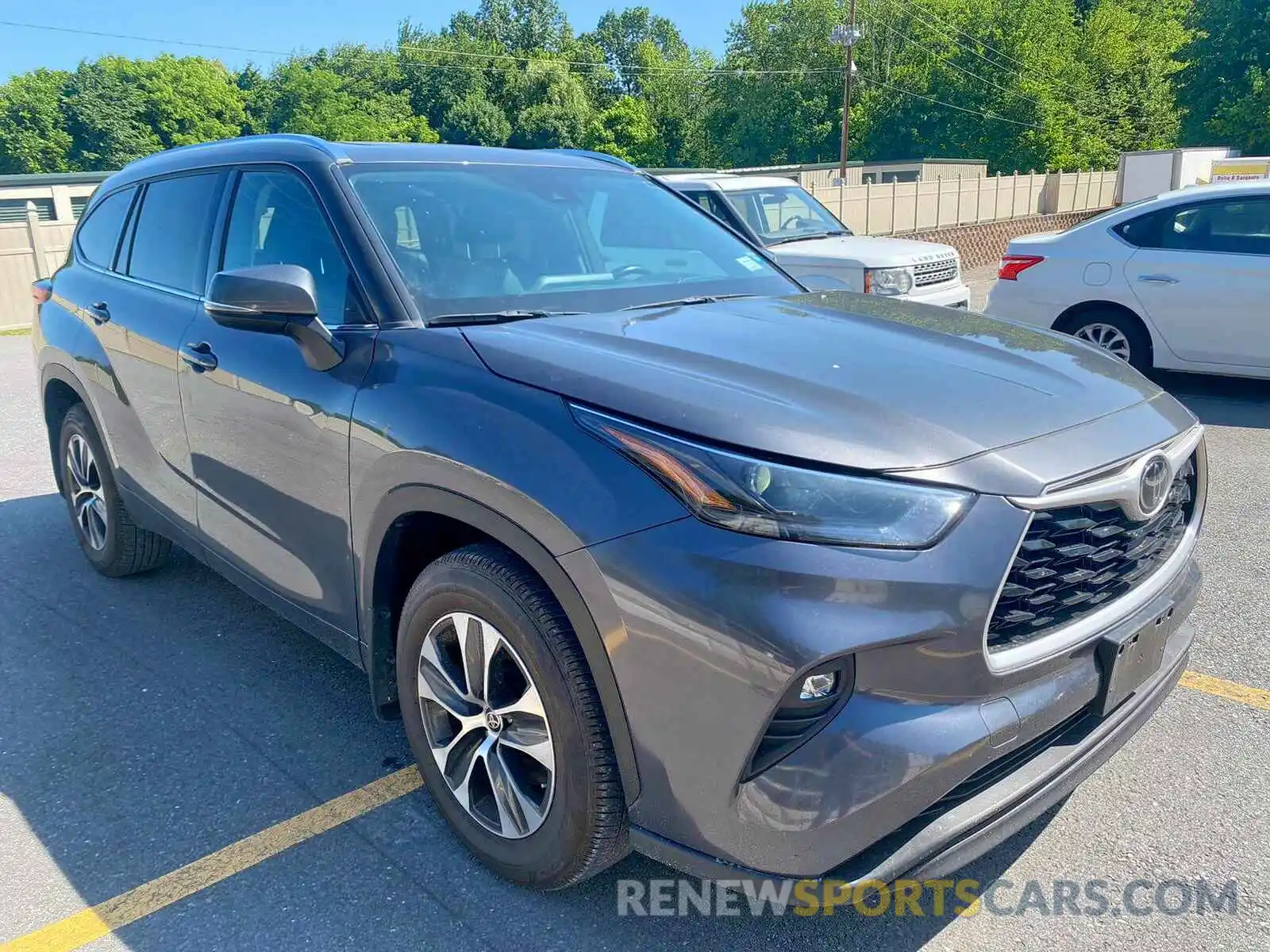 1 Photograph of a damaged car 5TDGZRBH3MS072082 TOYOTA HIGHLANDER 2021