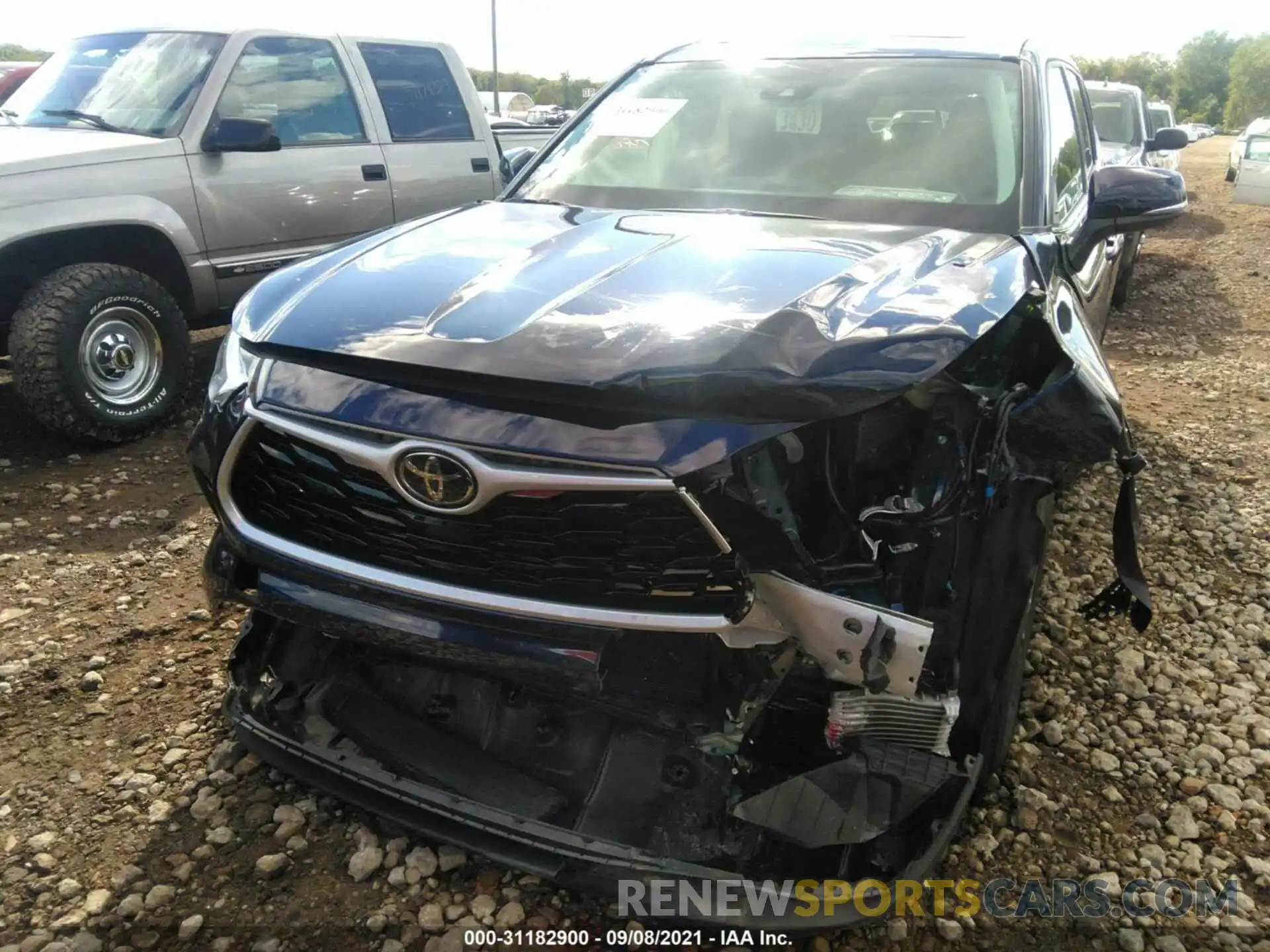 6 Photograph of a damaged car 5TDGZRBH3MS532633 TOYOTA HIGHLANDER 2021