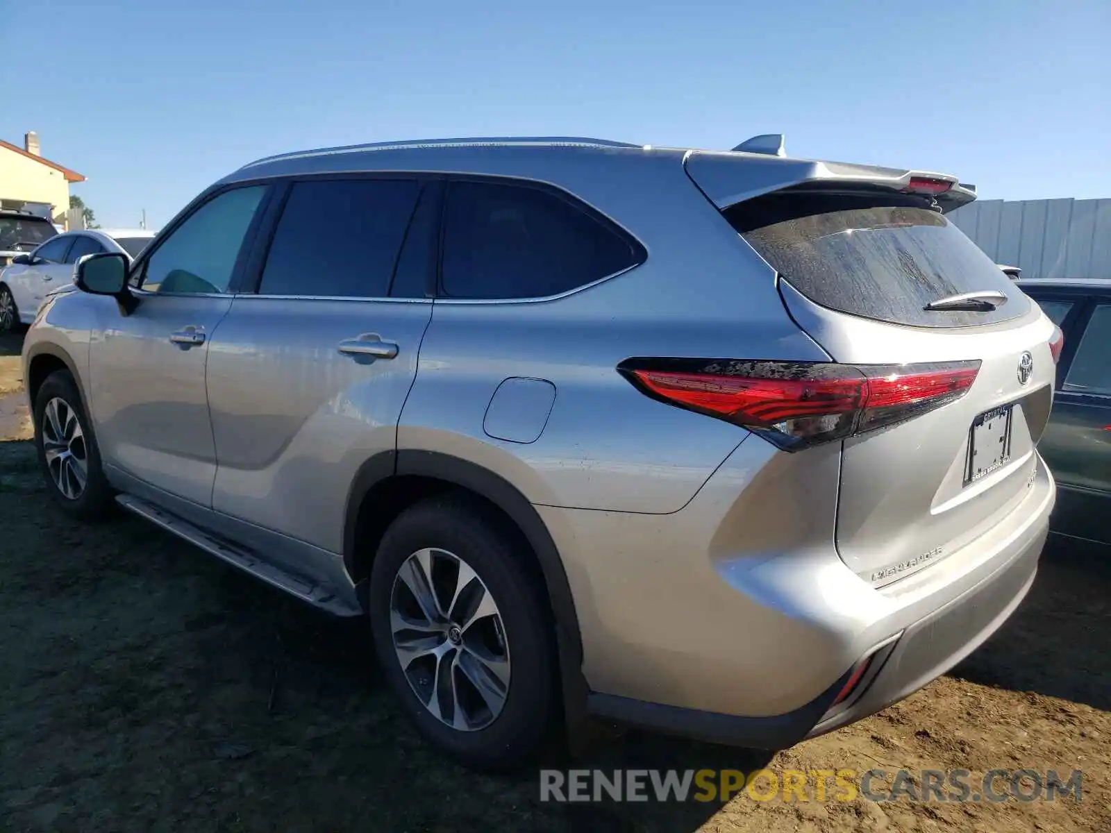 3 Photograph of a damaged car 5TDGZRBH3MS550064 TOYOTA HIGHLANDER 2021