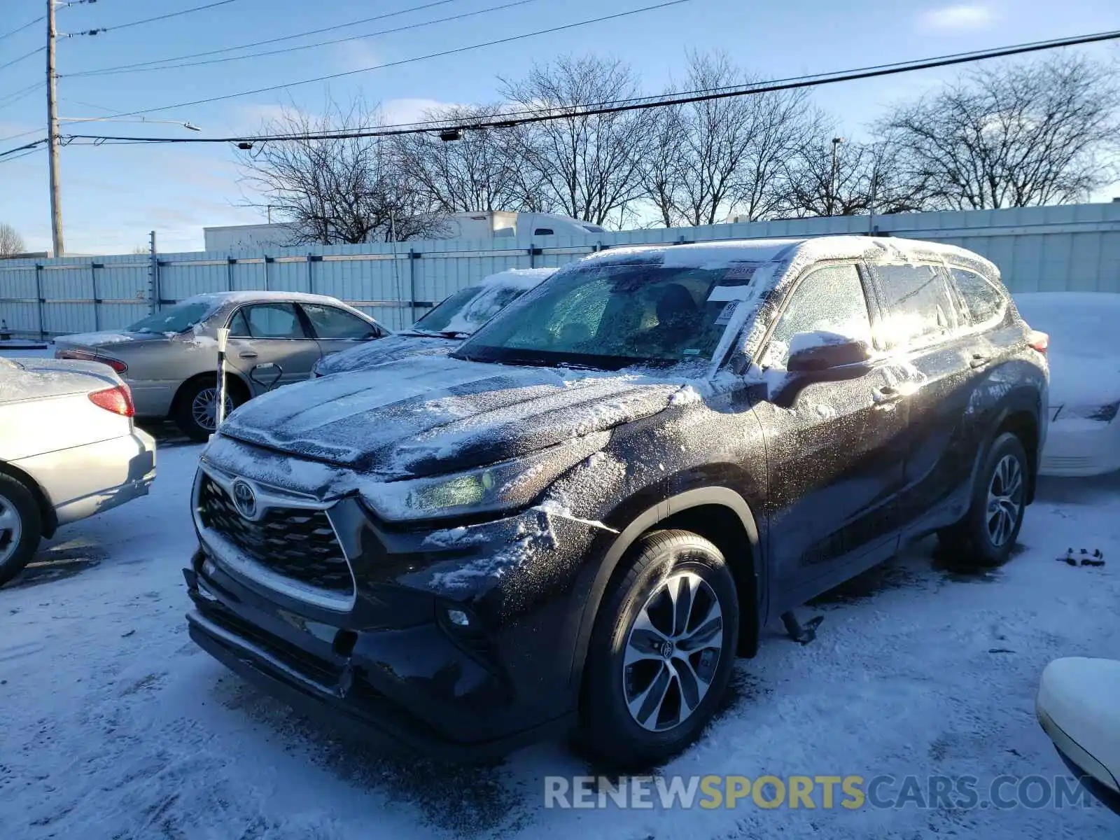 2 Photograph of a damaged car 5TDGZRBH4MS064654 TOYOTA HIGHLANDER 2021