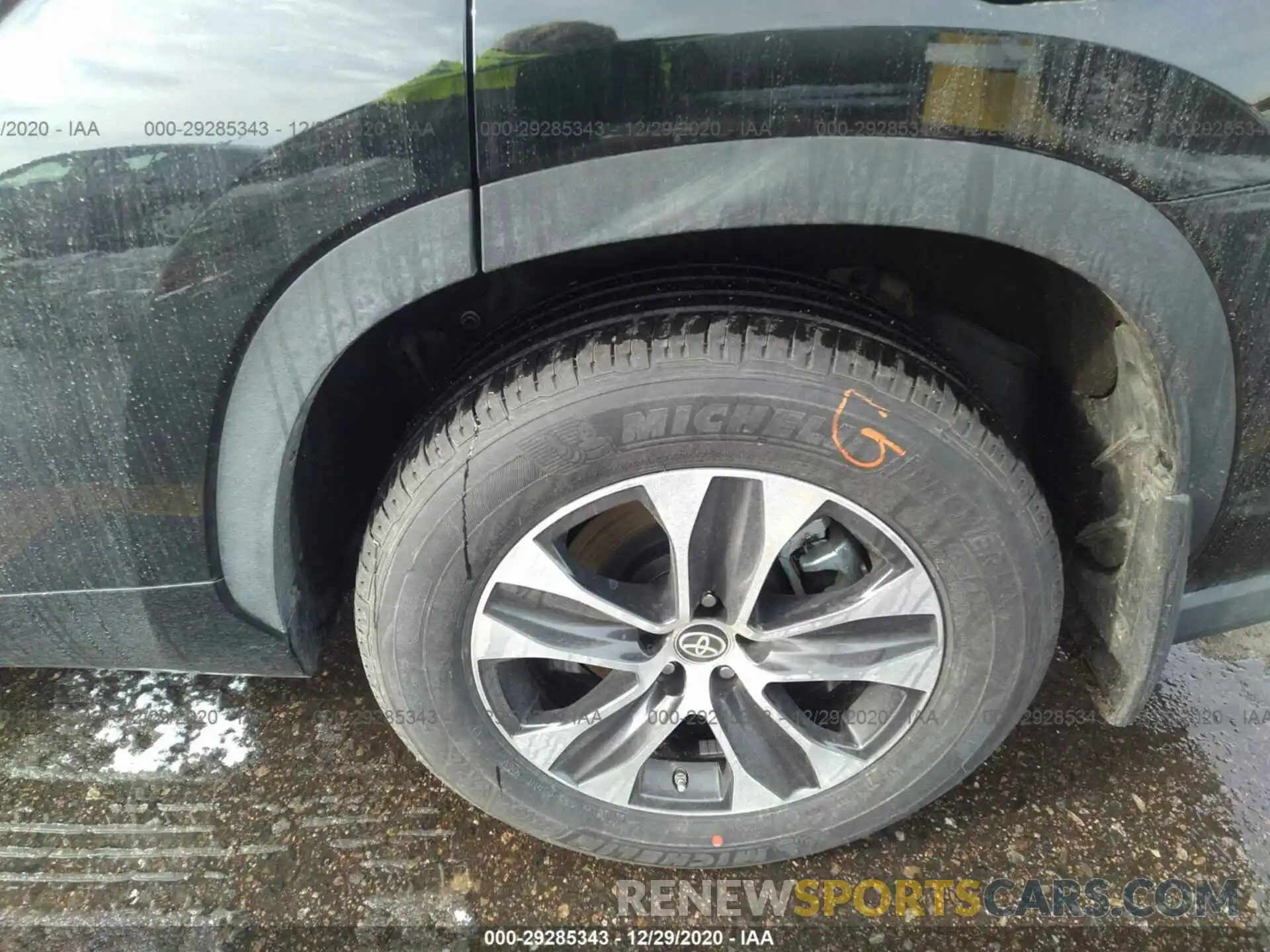 13 Фотография поврежденного автомобиля 5TDGZRBH4MS070678 TOYOTA HIGHLANDER 2021