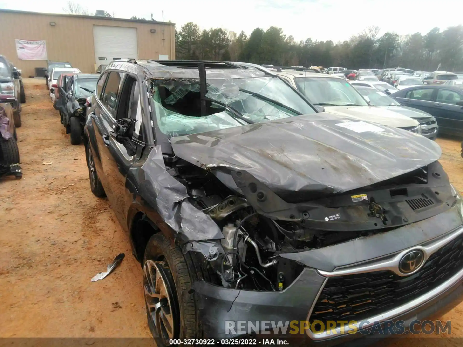 6 Photograph of a damaged car 5TDGZRBH4MS090185 TOYOTA HIGHLANDER 2021