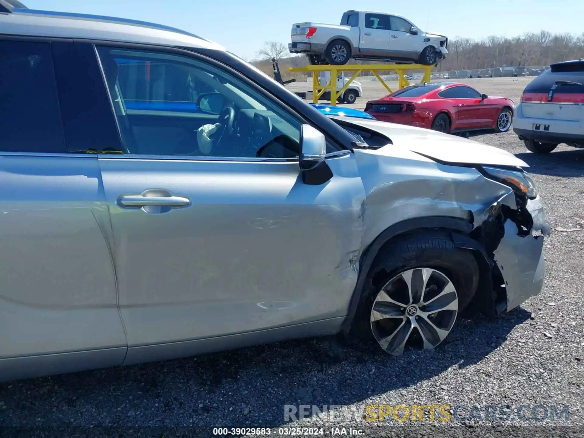 14 Фотография поврежденного автомобиля 5TDGZRBH4MS112699 TOYOTA HIGHLANDER 2021