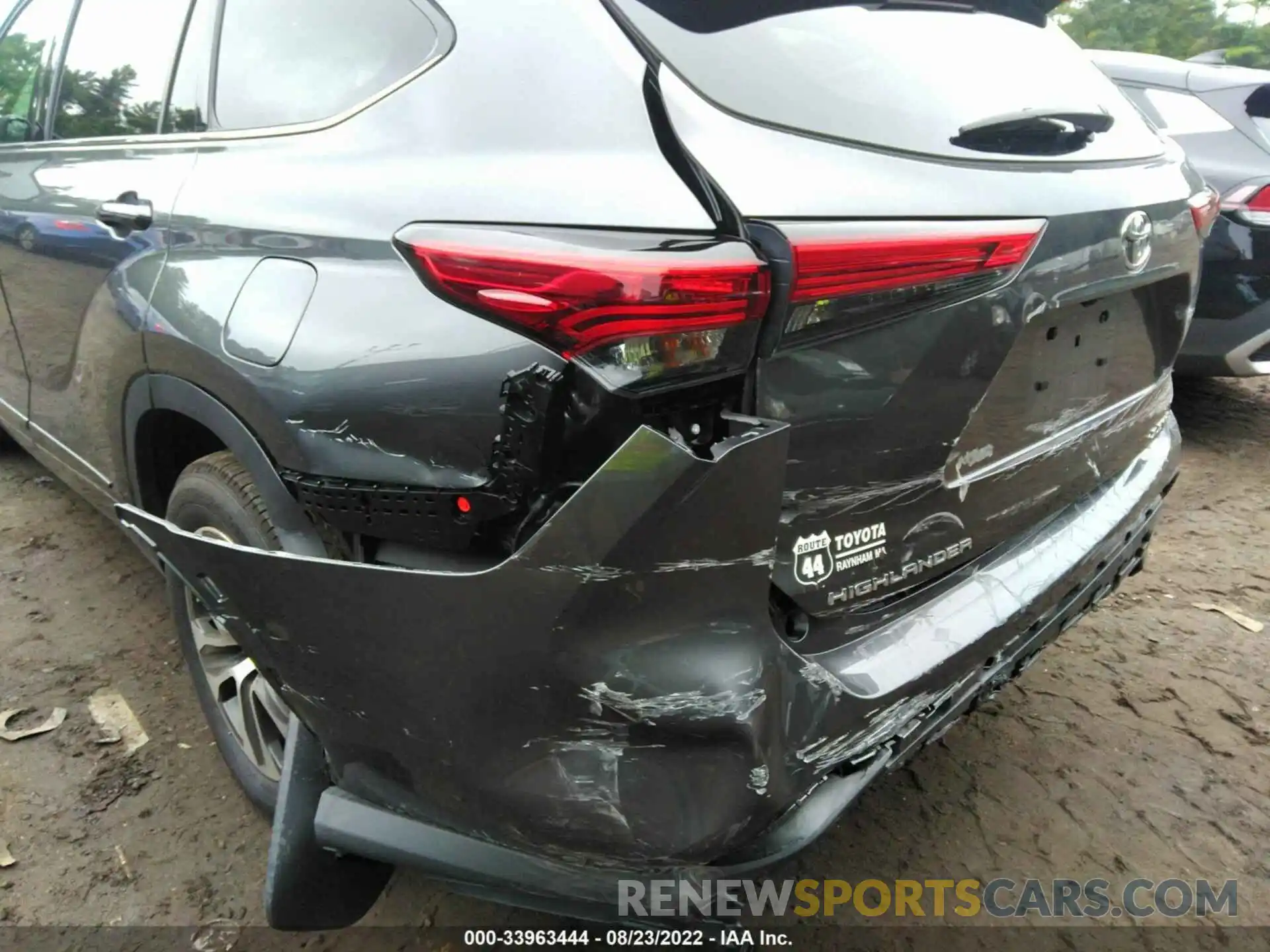 6 Photograph of a damaged car 5TDGZRBH4MS151325 TOYOTA HIGHLANDER 2021