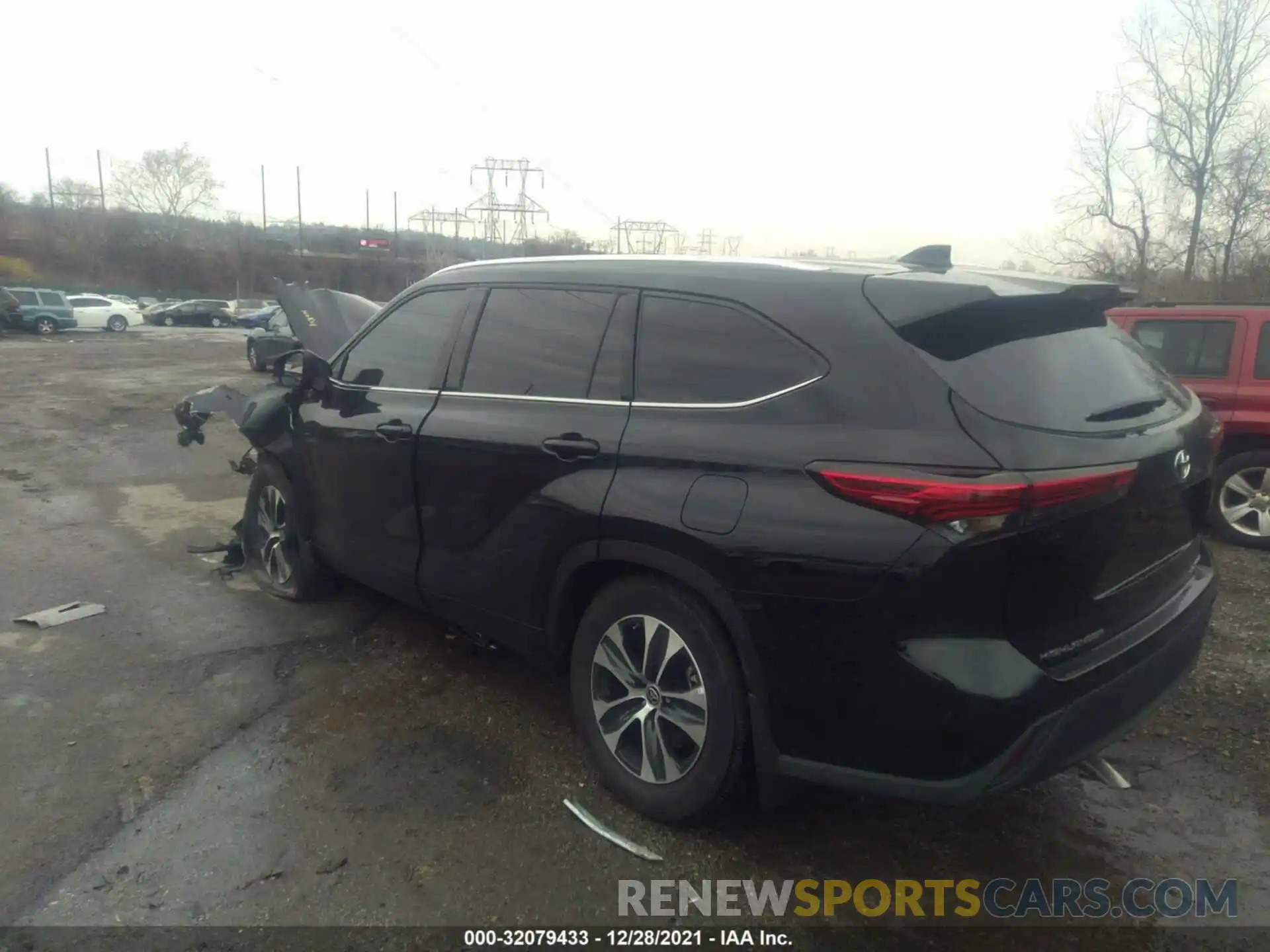 3 Photograph of a damaged car 5TDGZRBH4MS159683 TOYOTA HIGHLANDER 2021