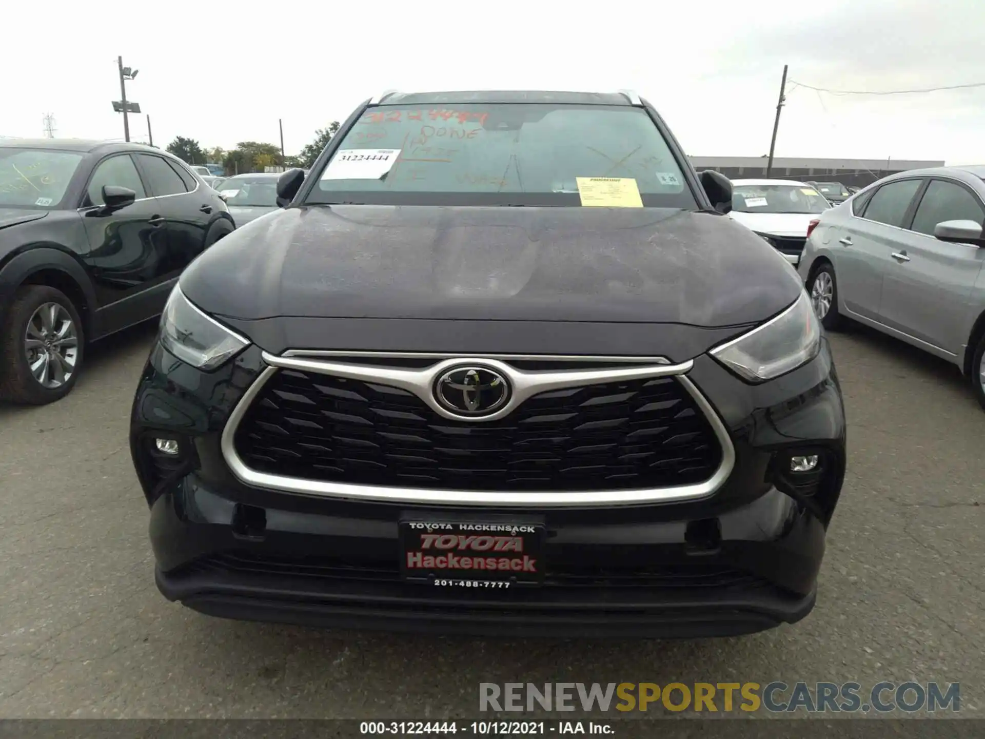 6 Photograph of a damaged car 5TDGZRBH4MS554060 TOYOTA HIGHLANDER 2021