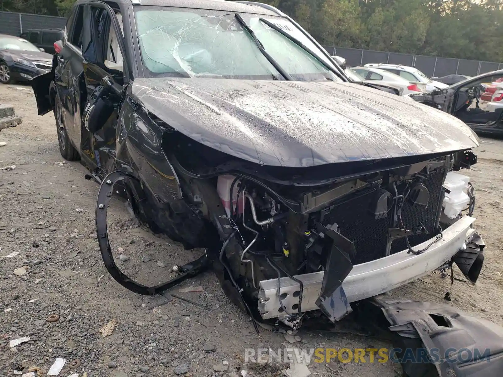 9 Photograph of a damaged car 5TDGZRBH5MS100108 TOYOTA HIGHLANDER 2021