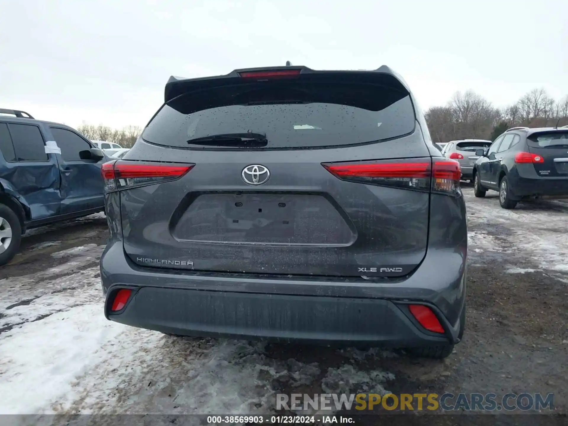 16 Photograph of a damaged car 5TDGZRBH5MS125249 TOYOTA HIGHLANDER 2021