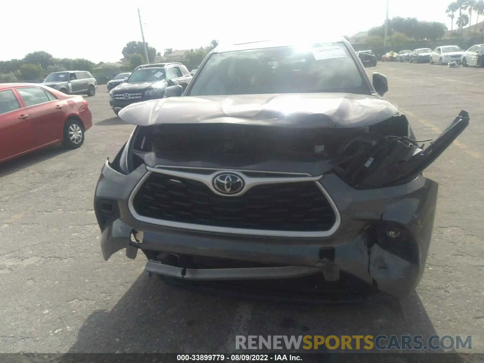 6 Photograph of a damaged car 5TDGZRBH5MS128099 TOYOTA HIGHLANDER 2021