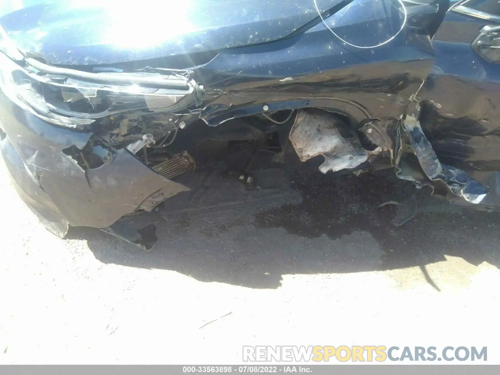 6 Photograph of a damaged car 5TDGZRBH6MS525255 TOYOTA HIGHLANDER 2021