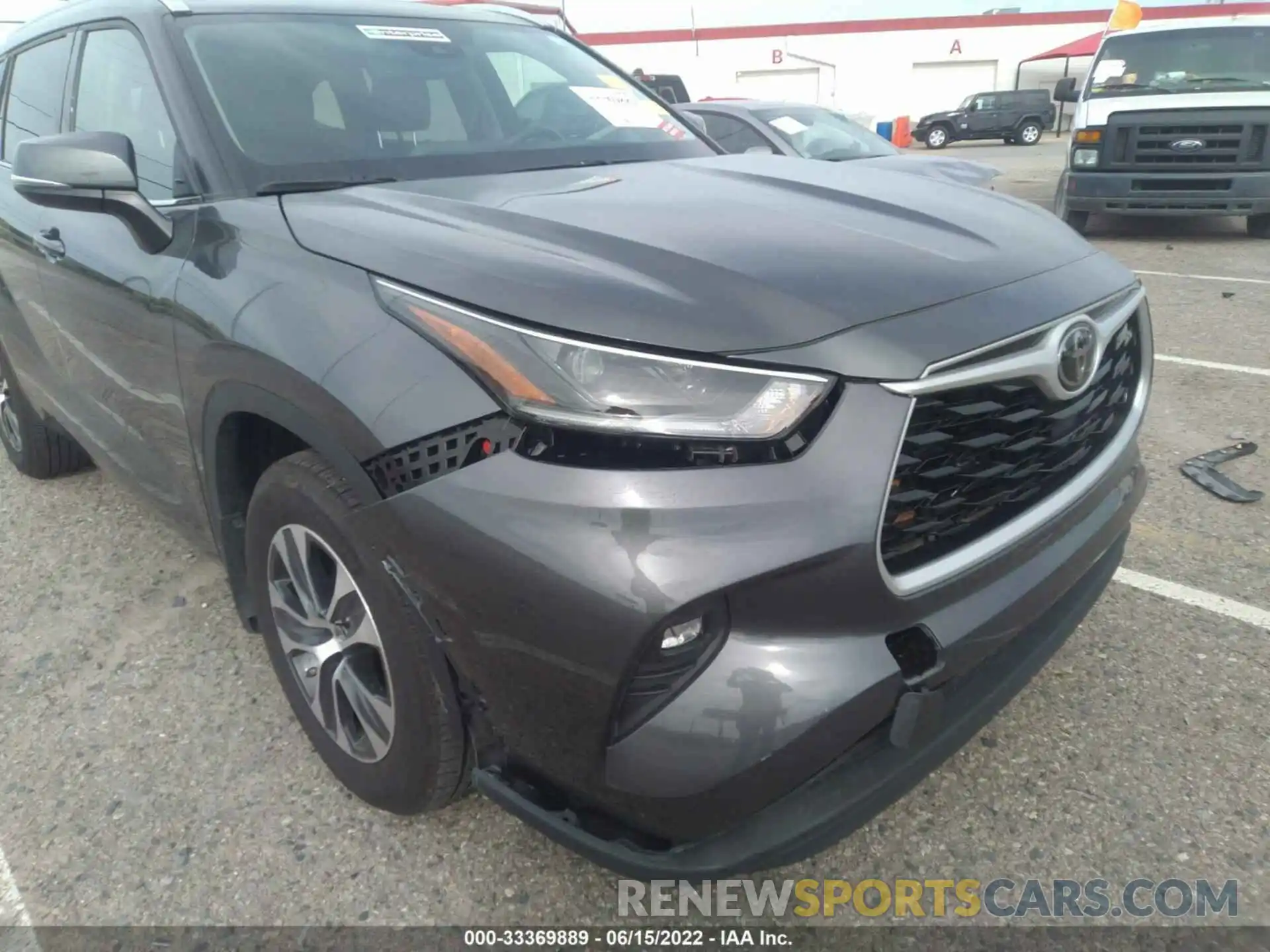 6 Photograph of a damaged car 5TDGZRBH6MS544114 TOYOTA HIGHLANDER 2021