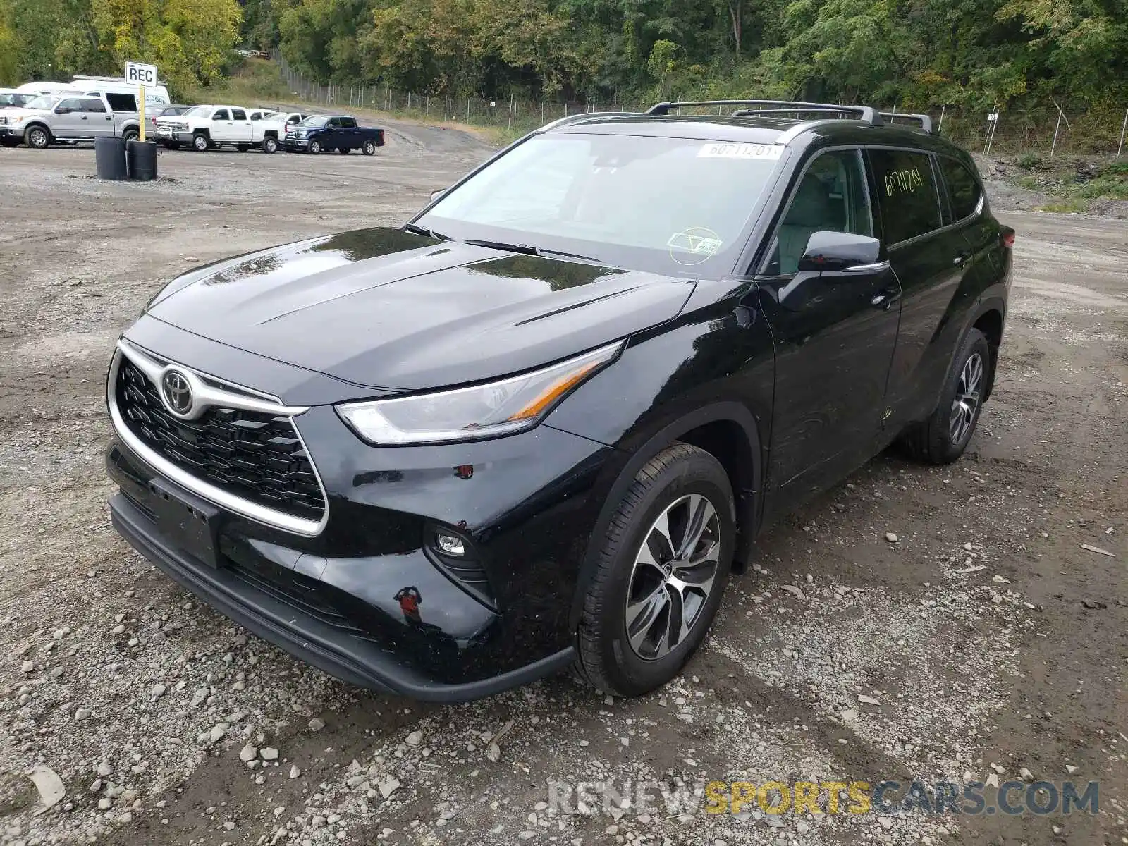 2 Photograph of a damaged car 5TDGZRBH6MS553475 TOYOTA HIGHLANDER 2021