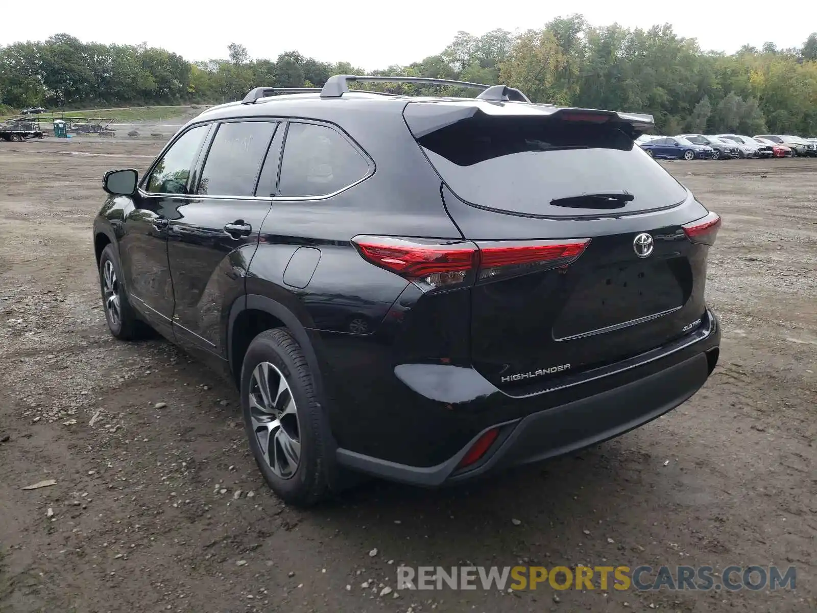 3 Photograph of a damaged car 5TDGZRBH6MS553475 TOYOTA HIGHLANDER 2021