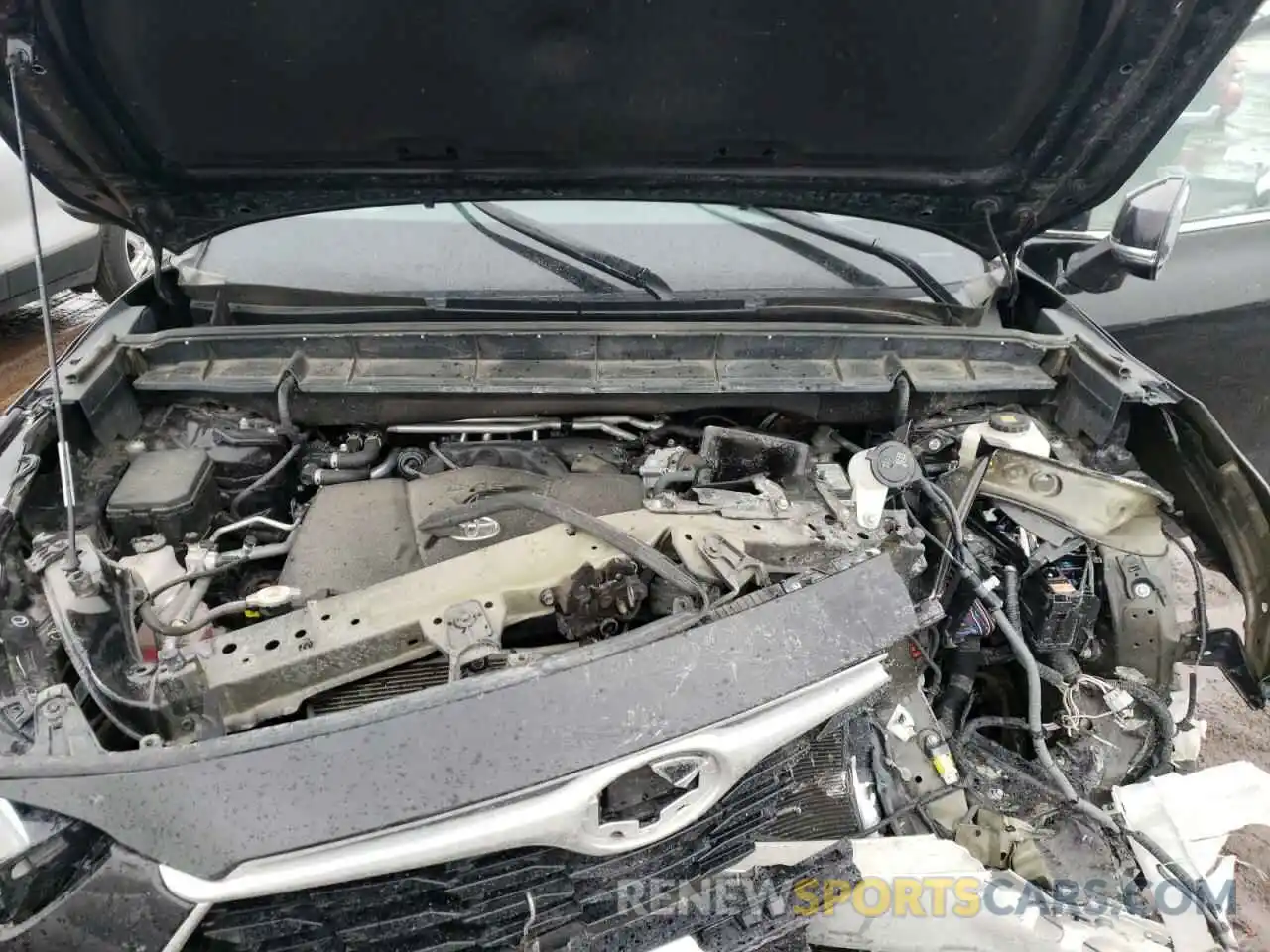 7 Фотография поврежденного автомобиля 5TDGZRBH7MS069749 TOYOTA HIGHLANDER 2021