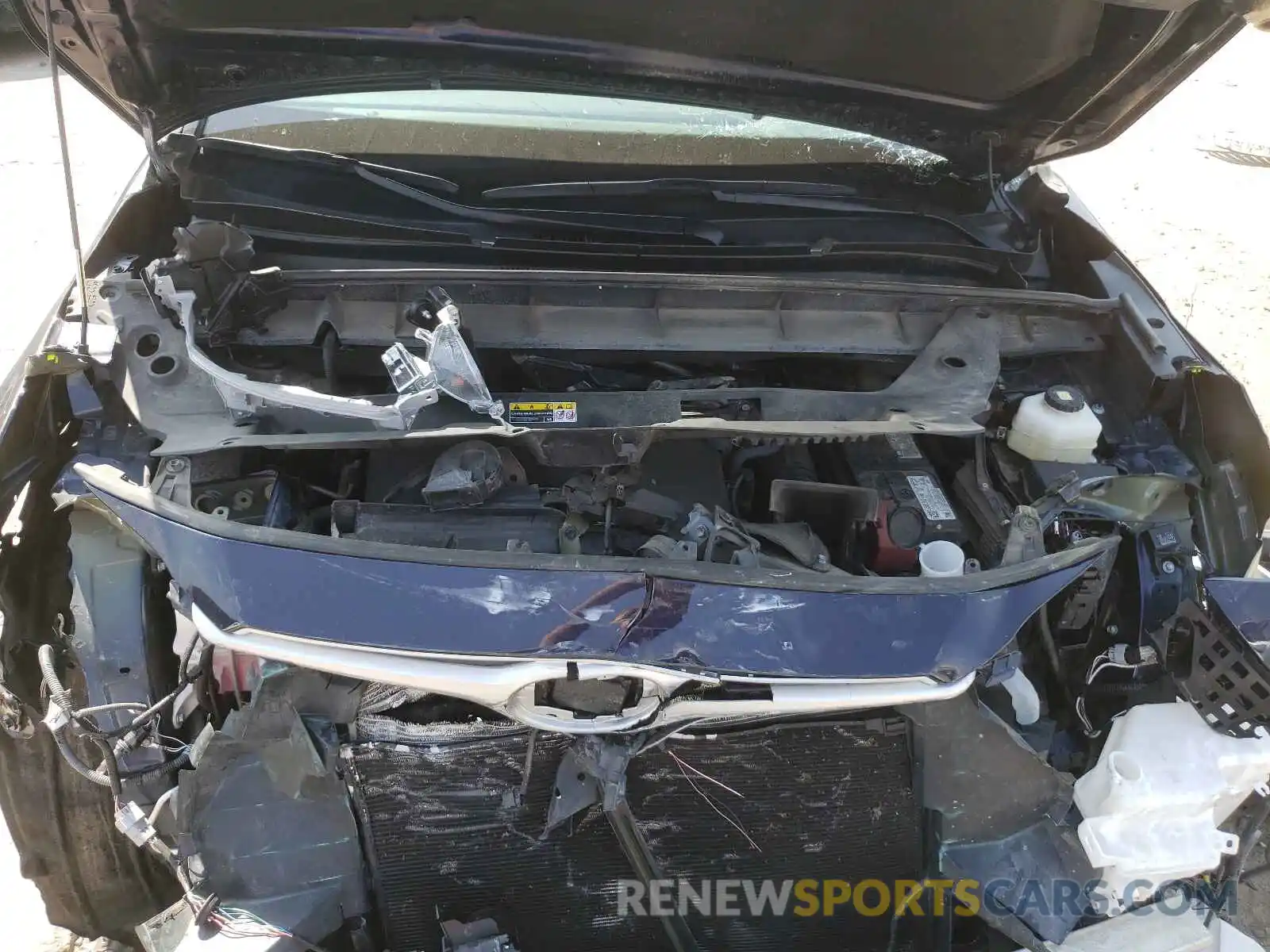 7 Photograph of a damaged car 5TDGZRBH7MS070187 TOYOTA HIGHLANDER 2021