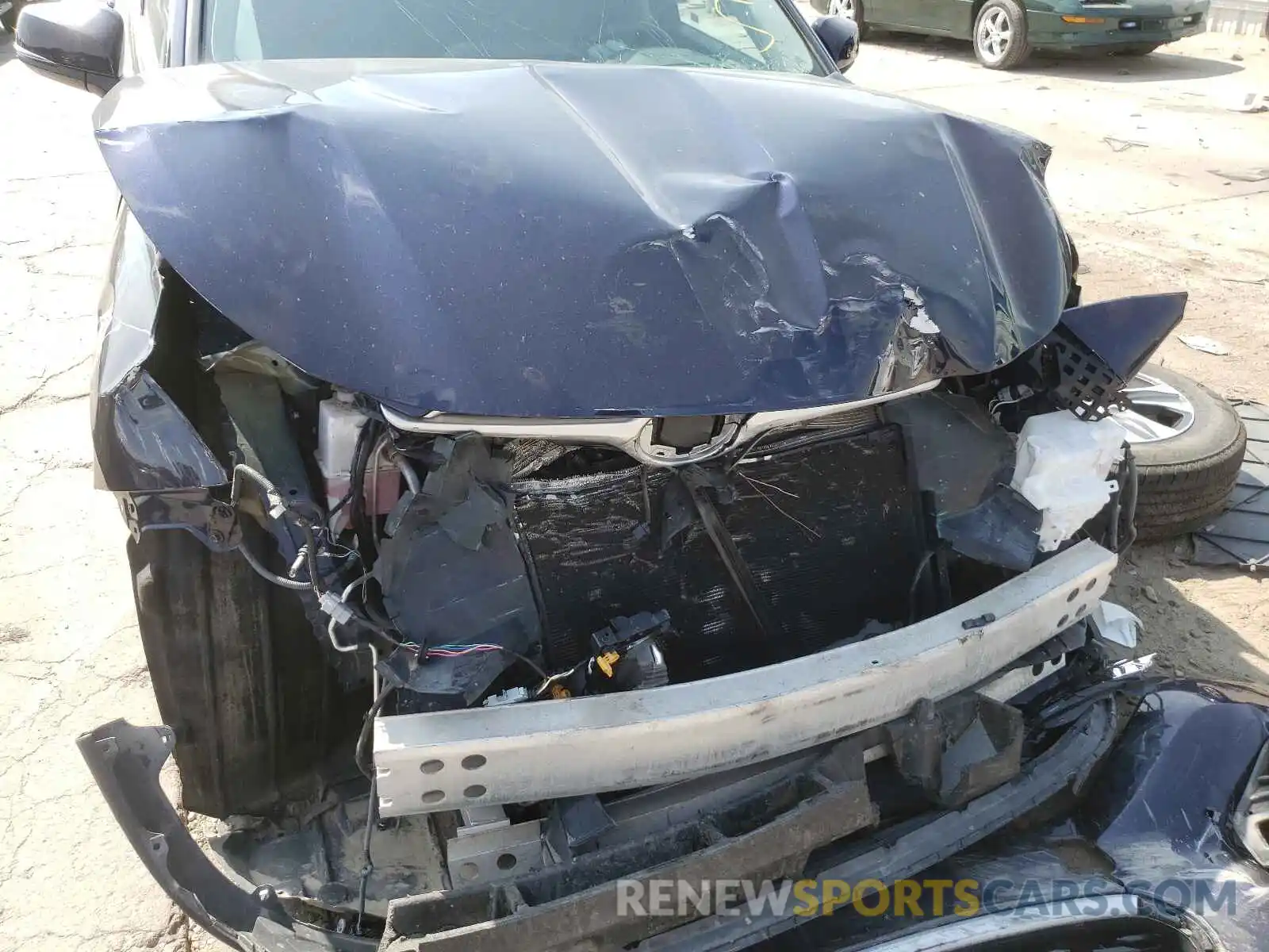 9 Photograph of a damaged car 5TDGZRBH7MS070187 TOYOTA HIGHLANDER 2021