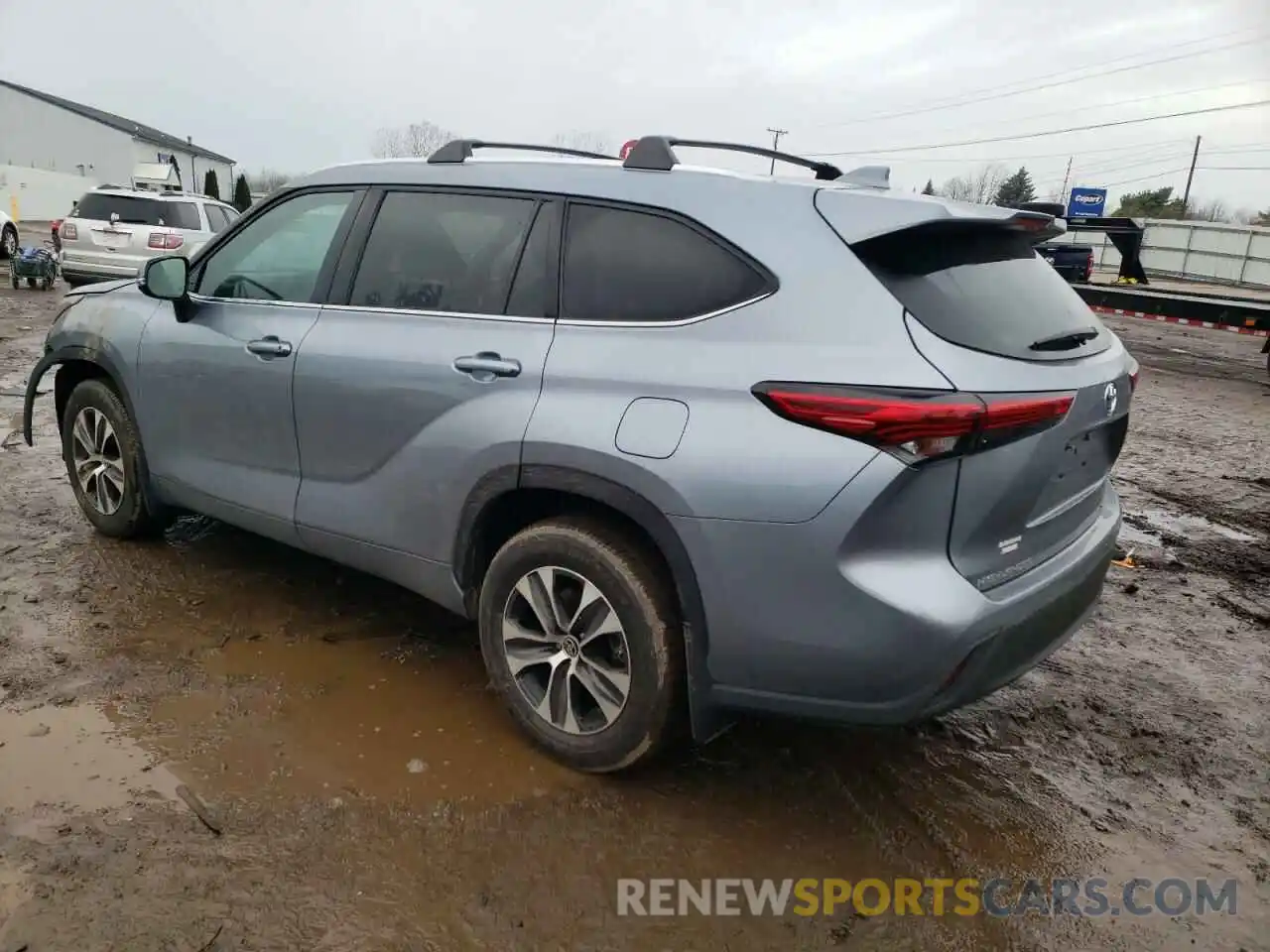 3 Photograph of a damaged car 5TDGZRBH7MS076197 TOYOTA HIGHLANDER 2021