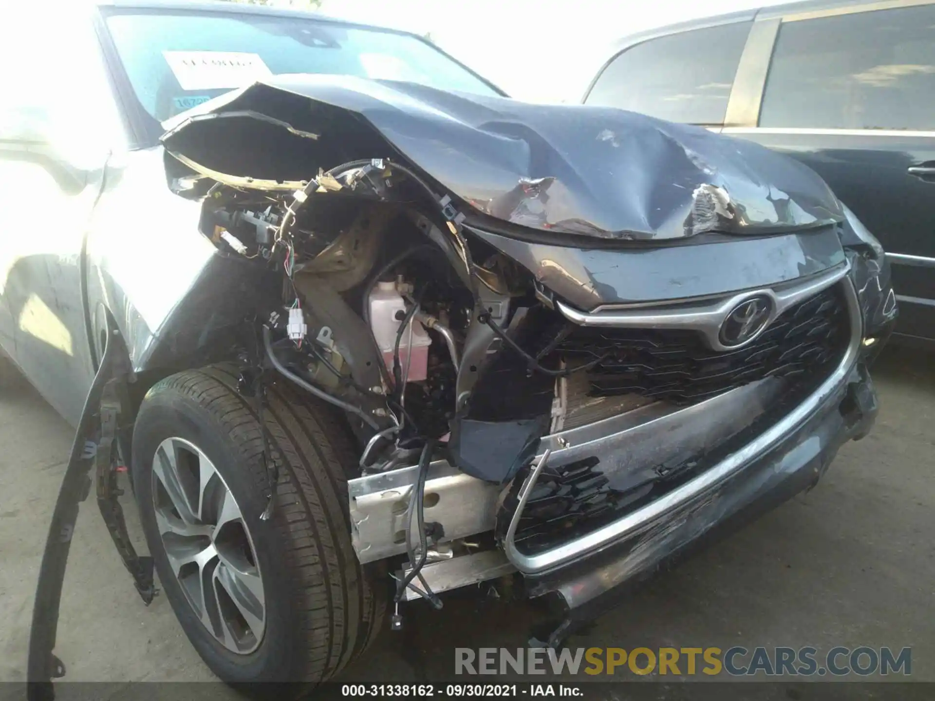 6 Photograph of a damaged car 5TDGZRBH7MS101440 TOYOTA HIGHLANDER 2021